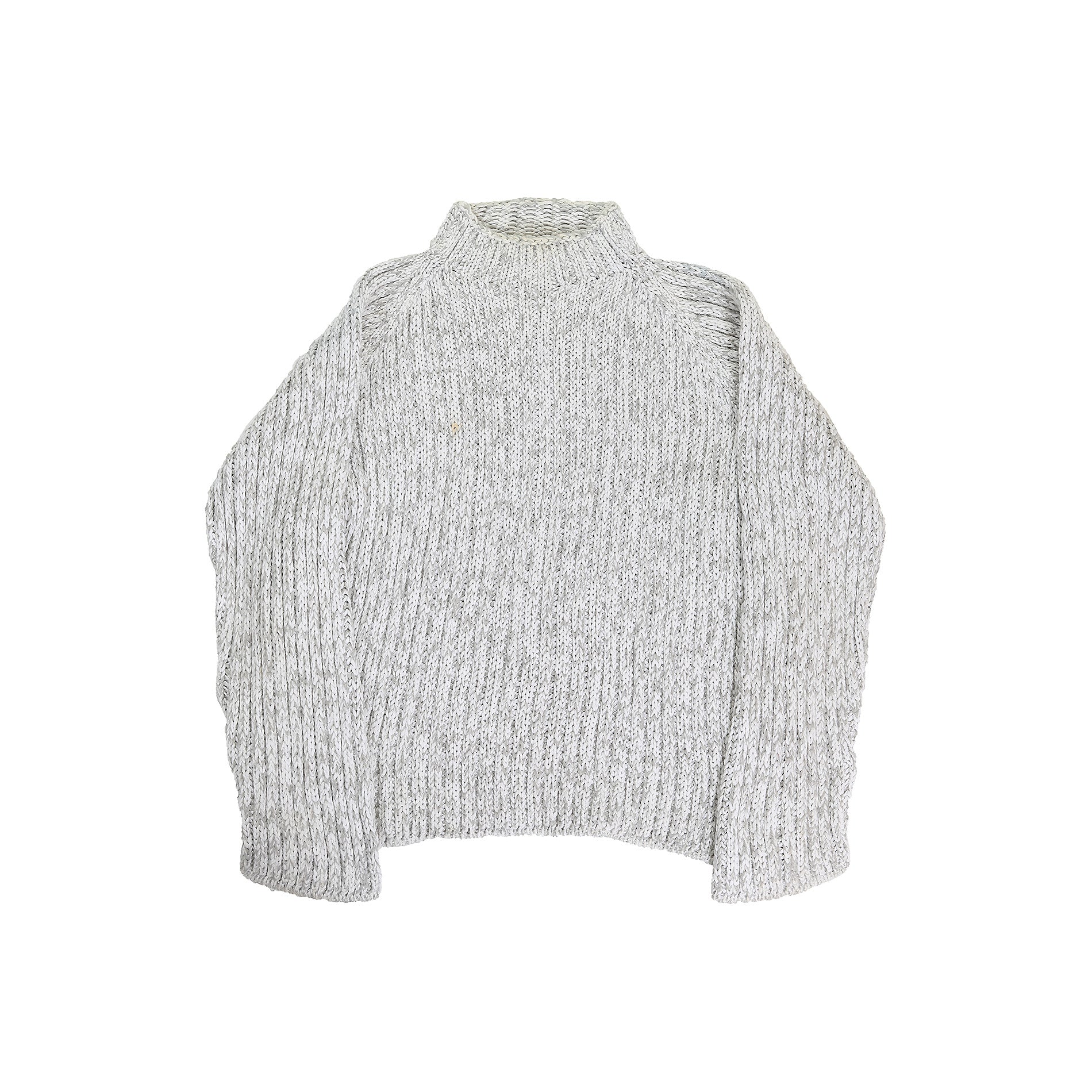 Hermés by Martin Margiela 90s Mock Neck Knit Sweater