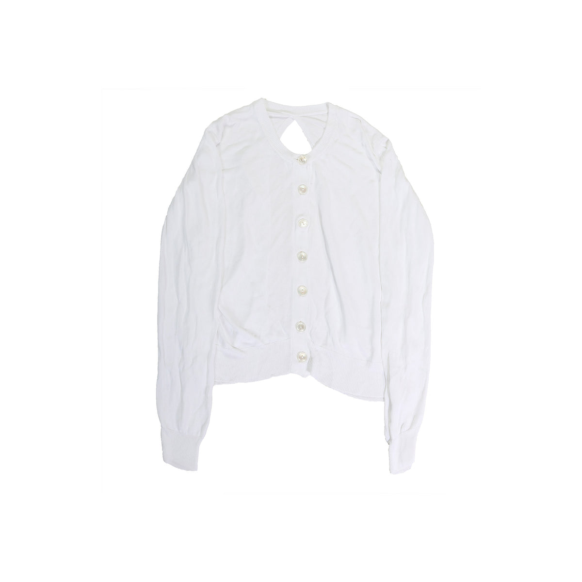 Maison Martin Margiela SS04 Open Back Knit Jacket