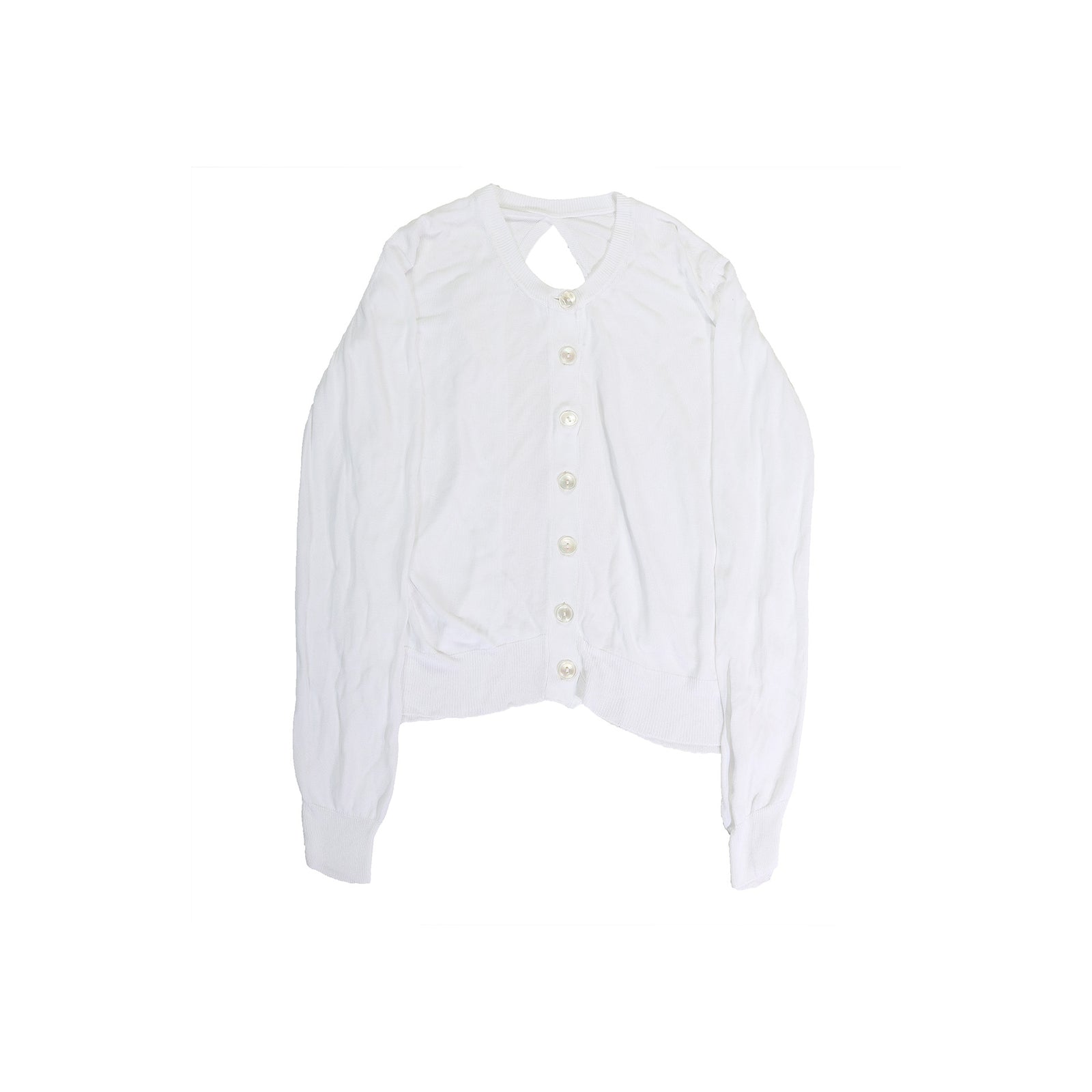 Maison Martin Margiela SS04 Open Back Knit Jacket