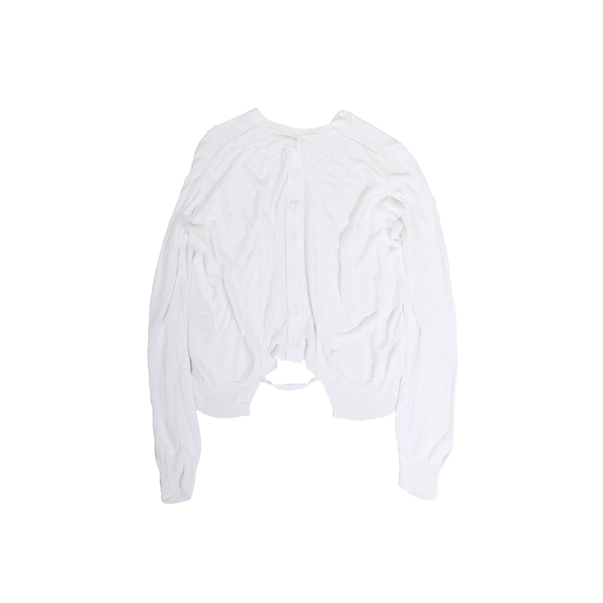 Maison Martin Margiela SS04 Open Back Knit Jacket