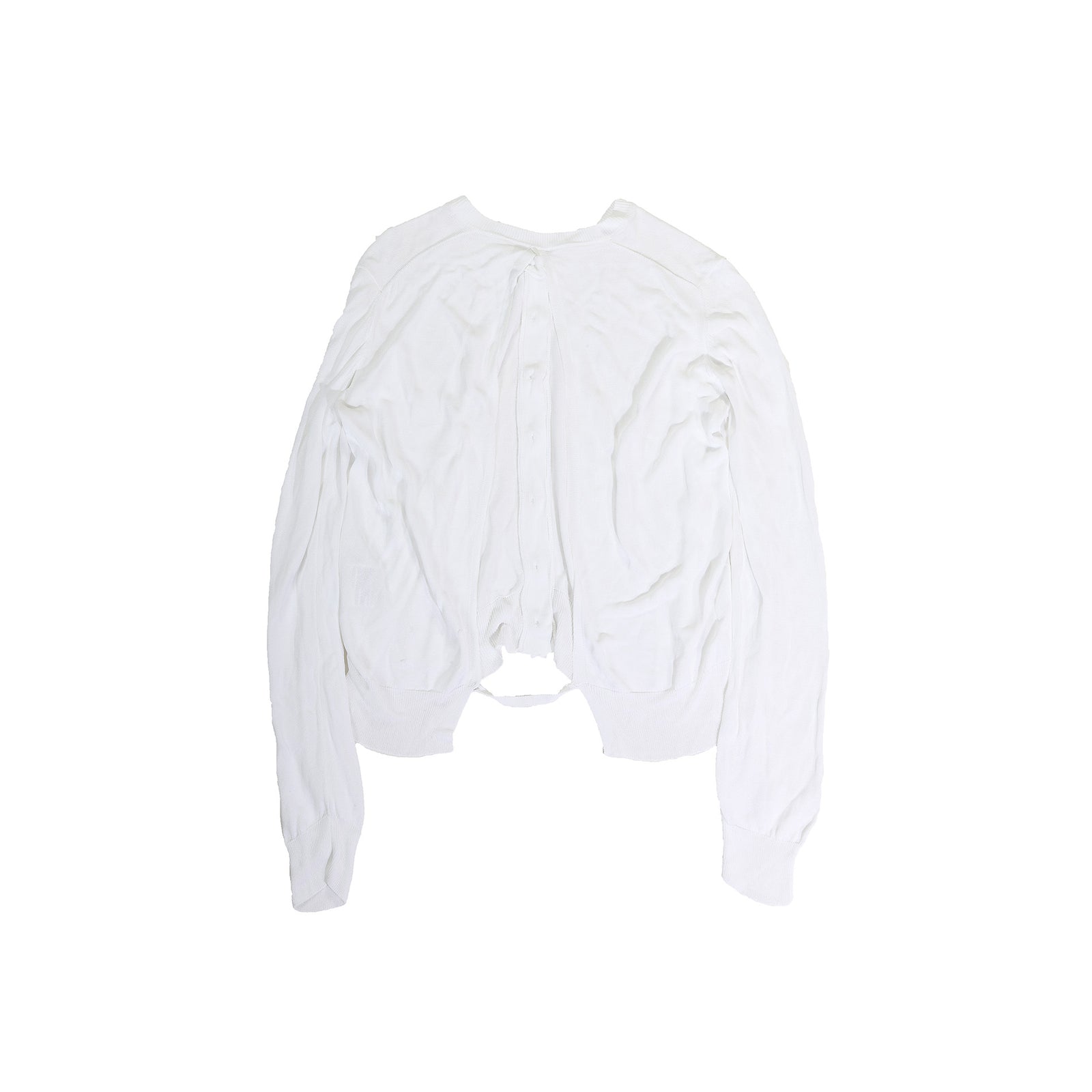 Maison Martin Margiela SS04 Open Back Knit Jacket