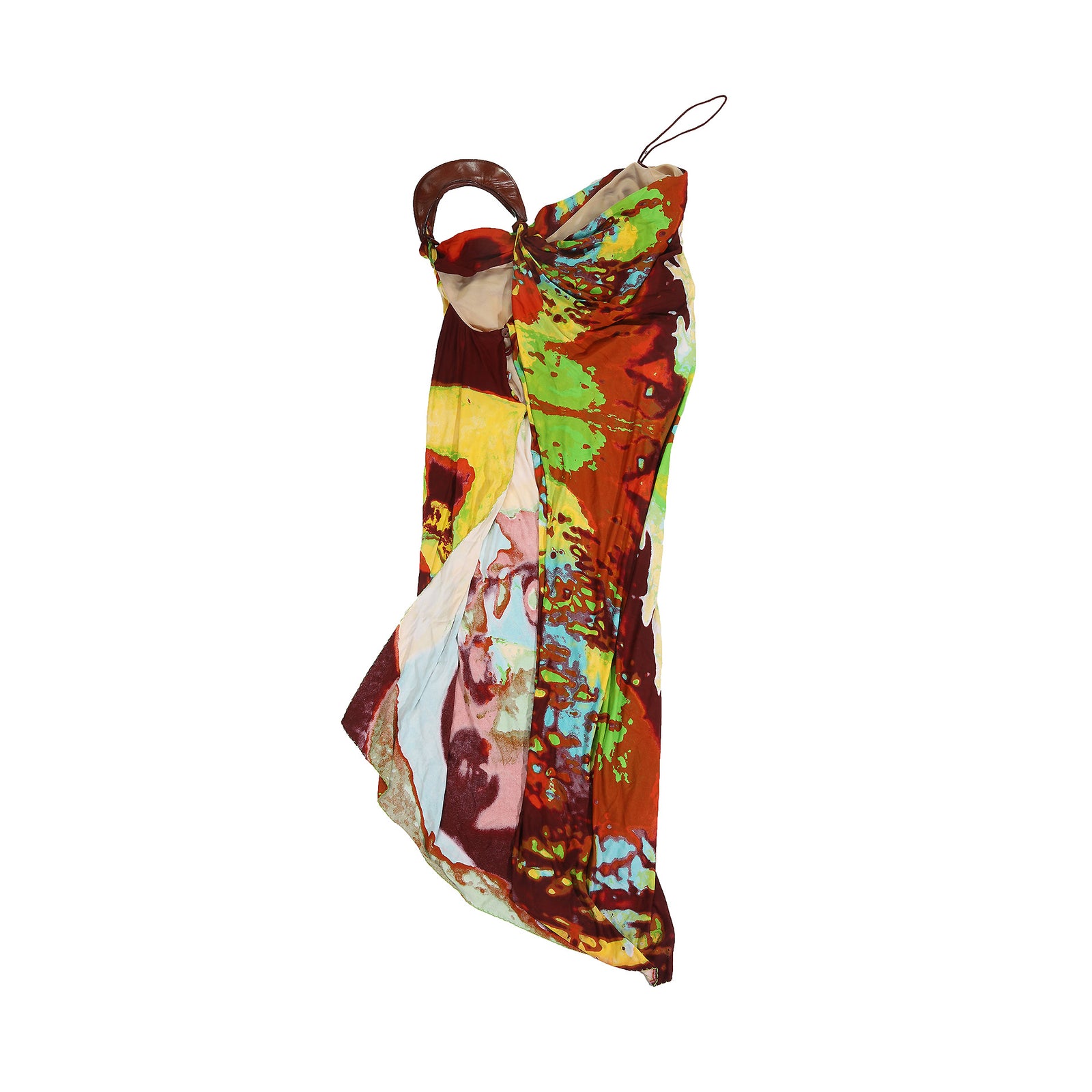 Jean Paul Gaultier SS2000 Psychedelic Beach Dress