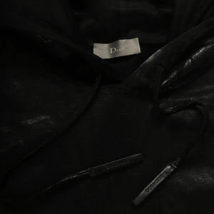Dior Homme FW03 Luster Waxed Hoodie