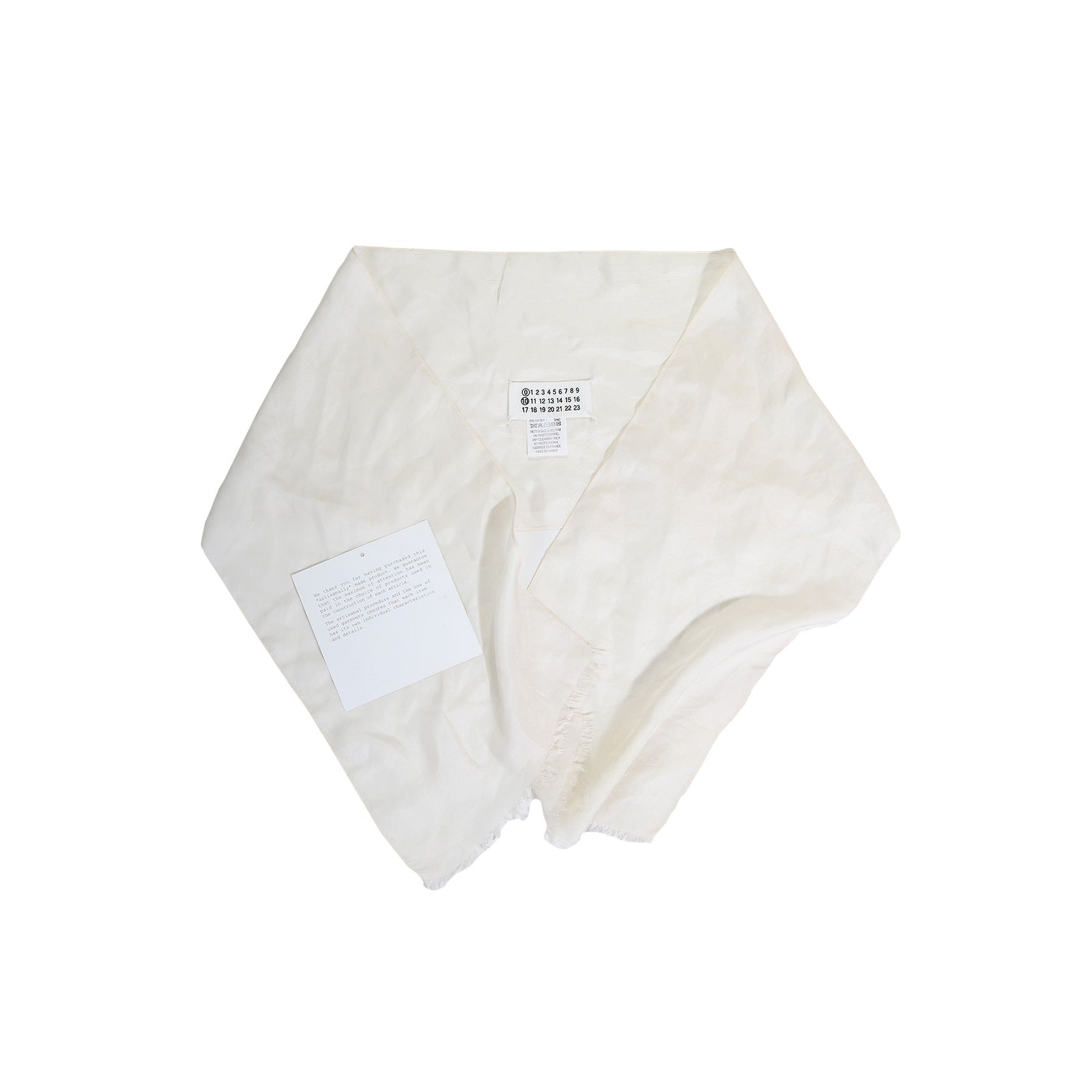 Maison Martin Margiela Artisanal Vintage Silk Scarf