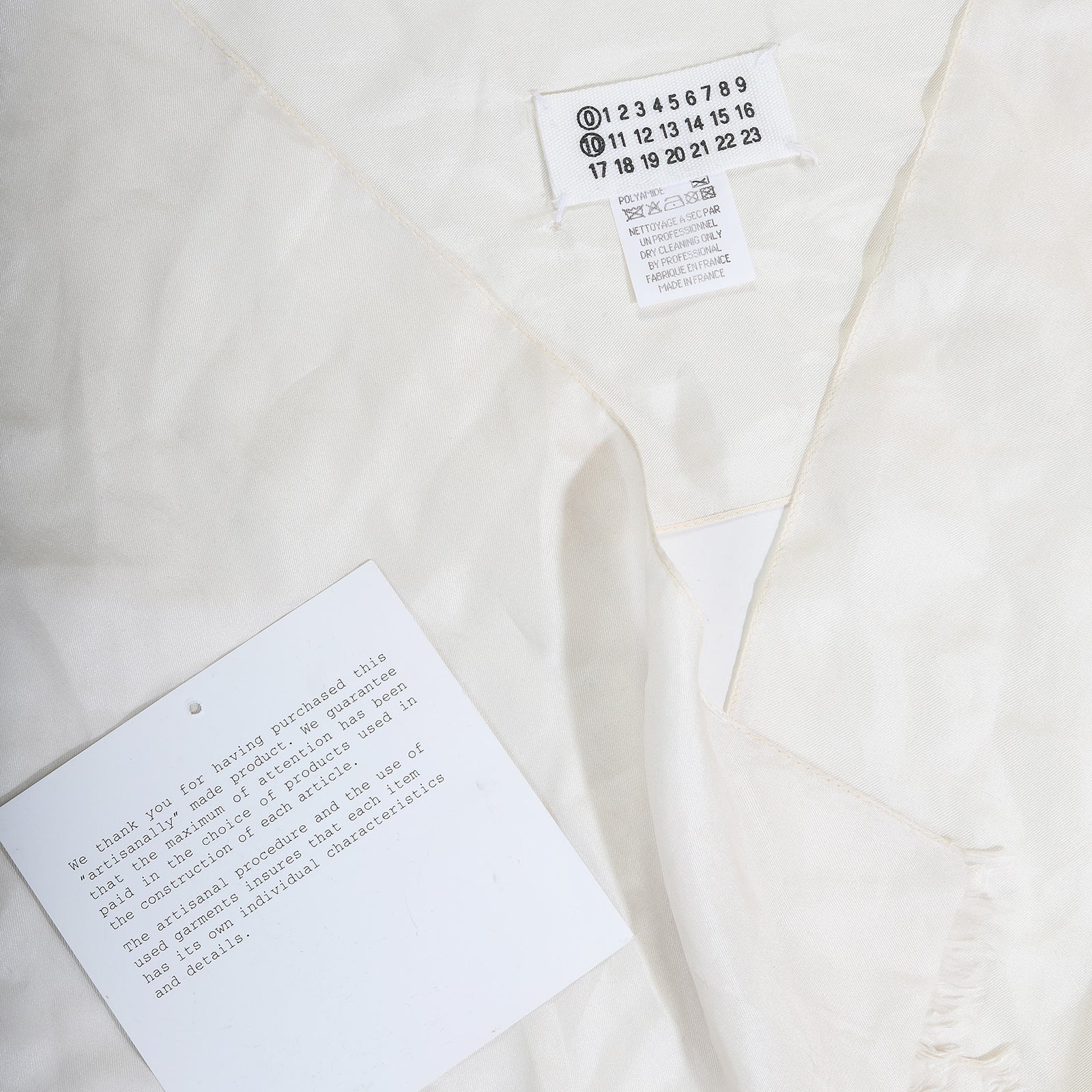 Maison Martin Margiela Artisanal Vintage Silk Scarf