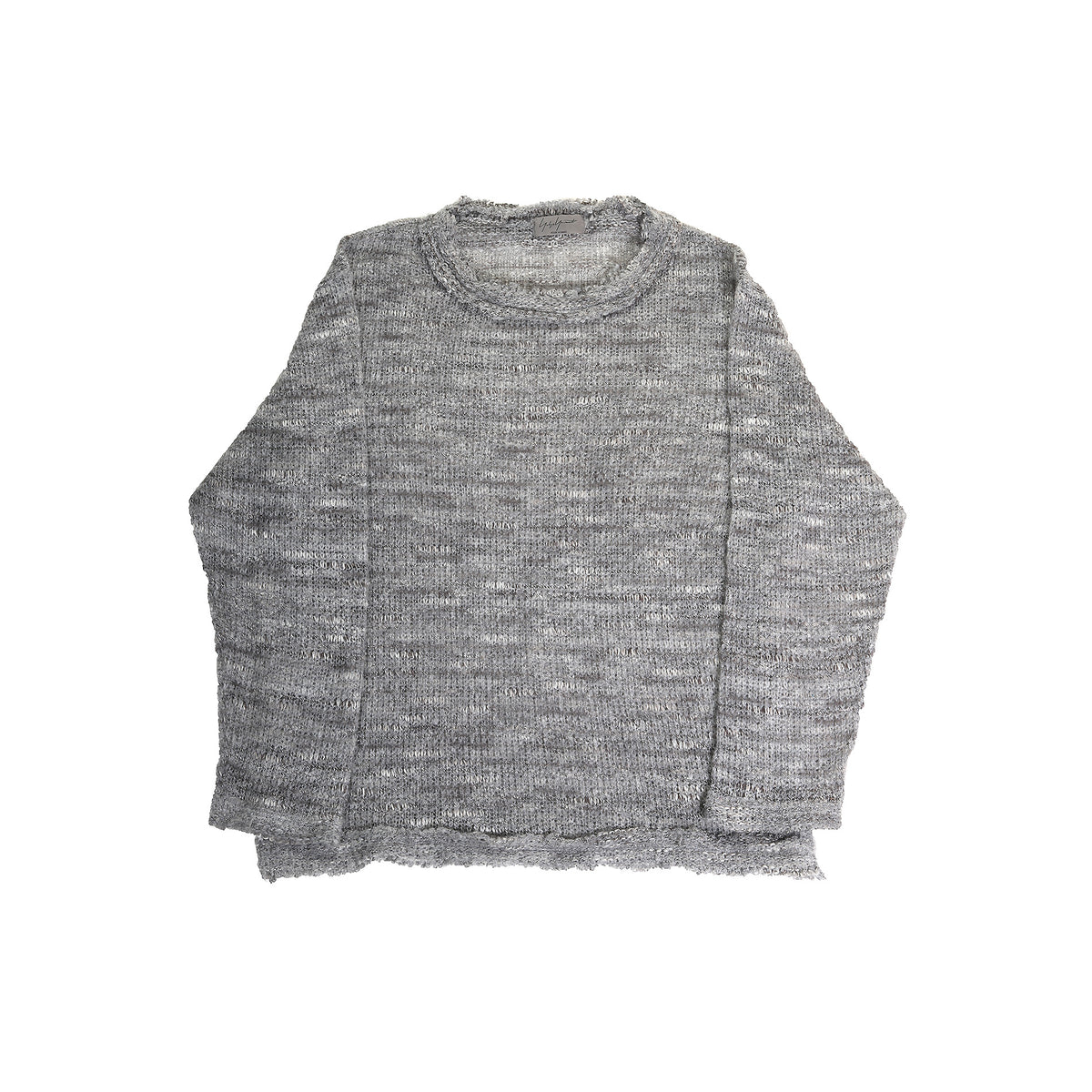 Yohji Yamamoto Pour Homme AW13 Raw Hem Wool Knit Sweater