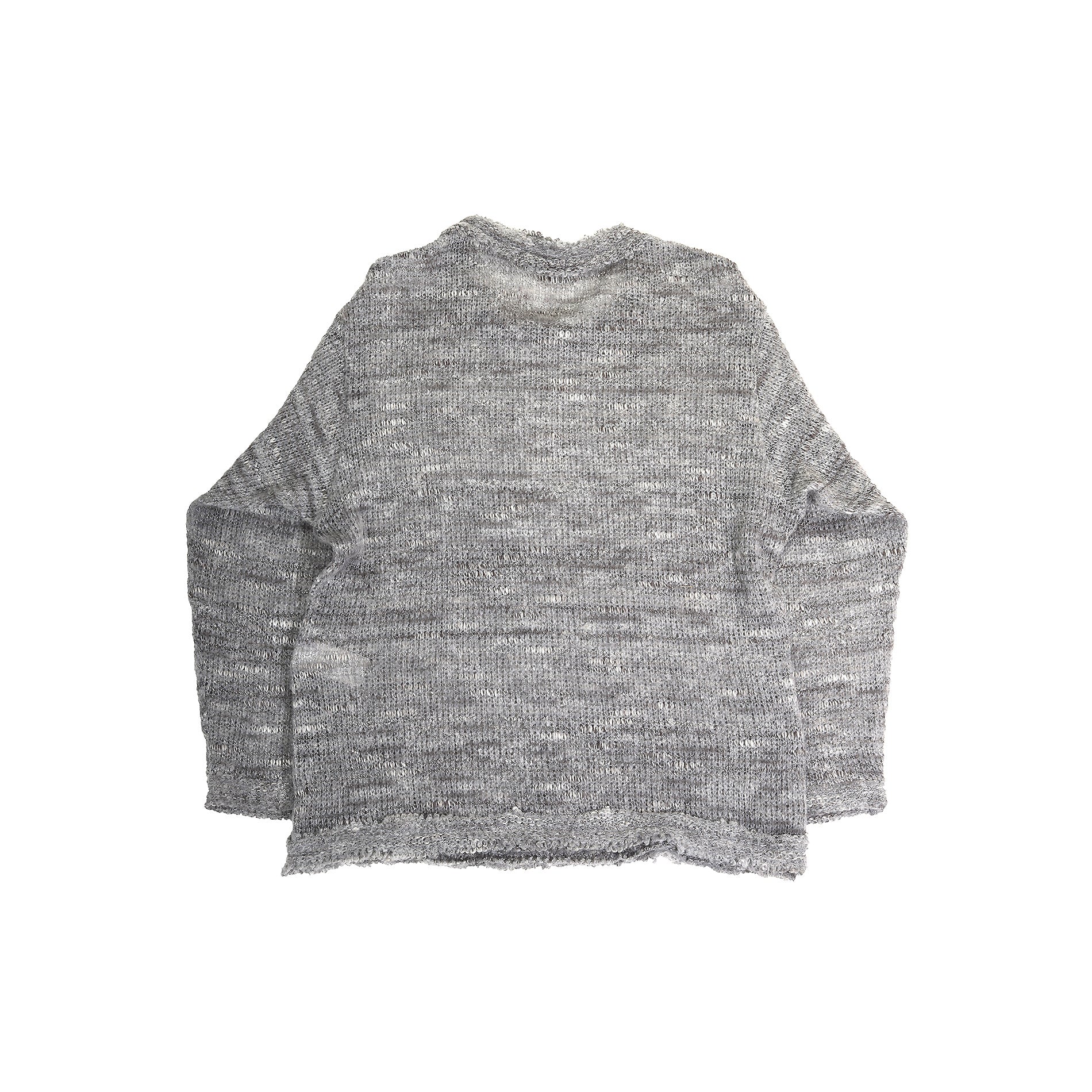 Yohji Yamamoto Pour Homme AW13 Raw Hem Wool Knit Sweater - Ākaibu 