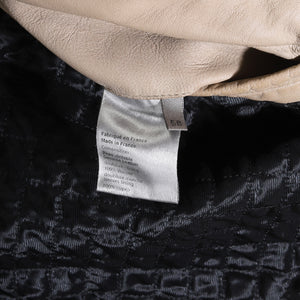 Dior Homme FW05 L-Zip Cream Leather Jacket