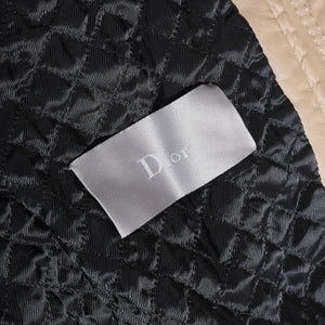 Dior Homme FW05 L-Zip Cream Leather Jacket