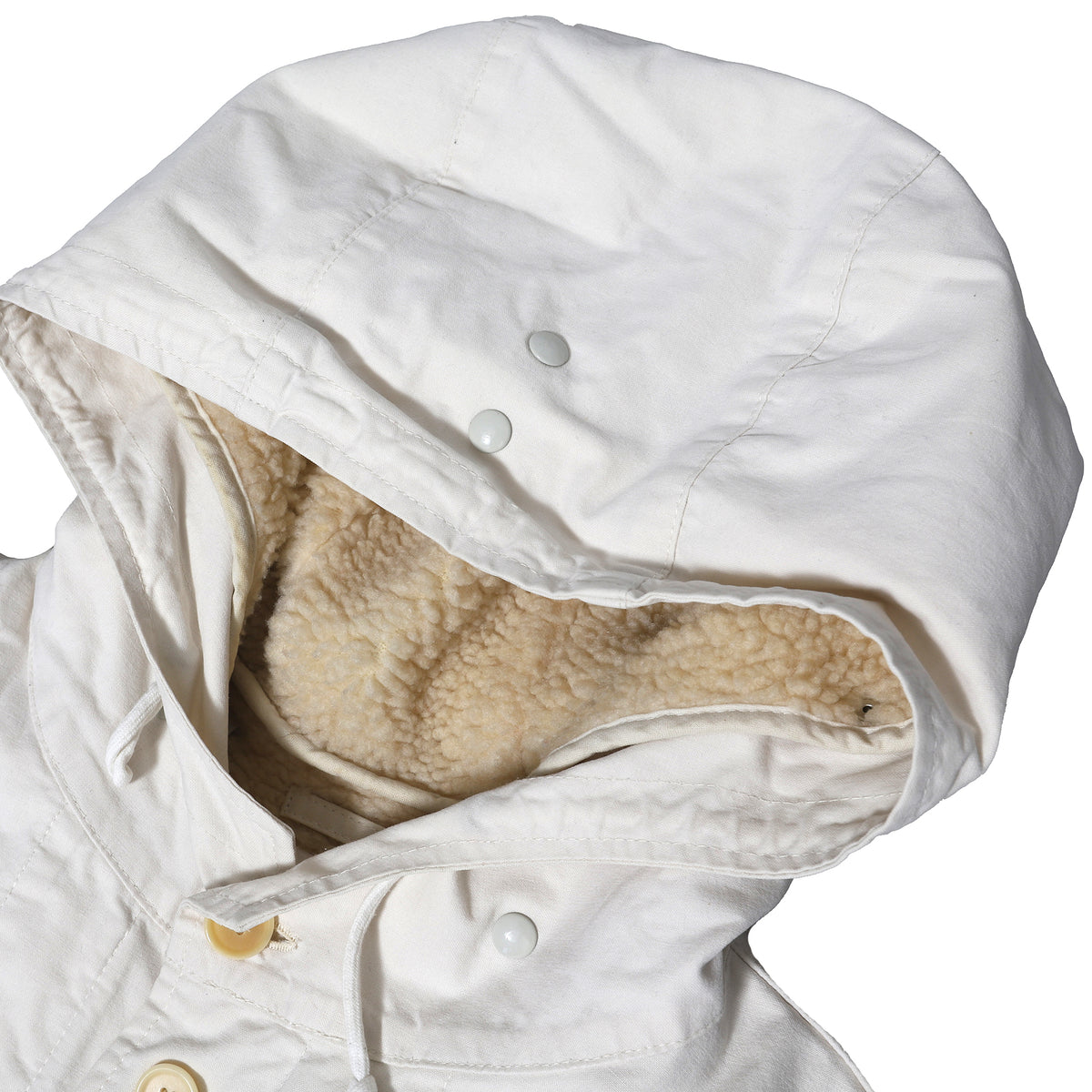 Helmut Lang FW99 Sherpa Lined Cotton Parka