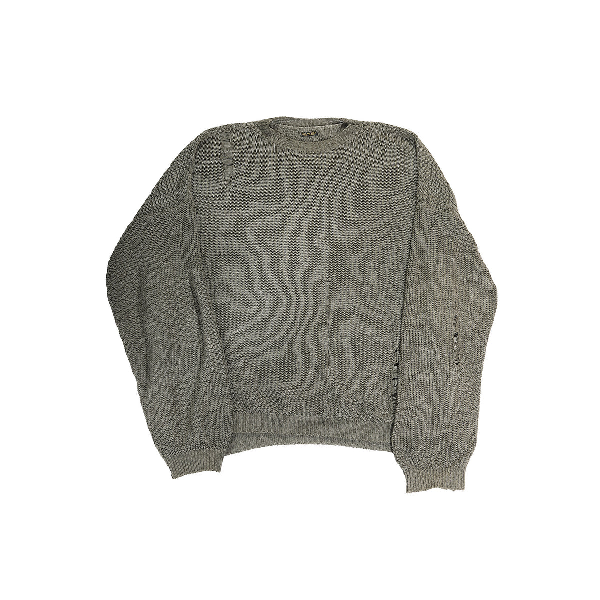Kapital Oversized Distressed Knit Sweater