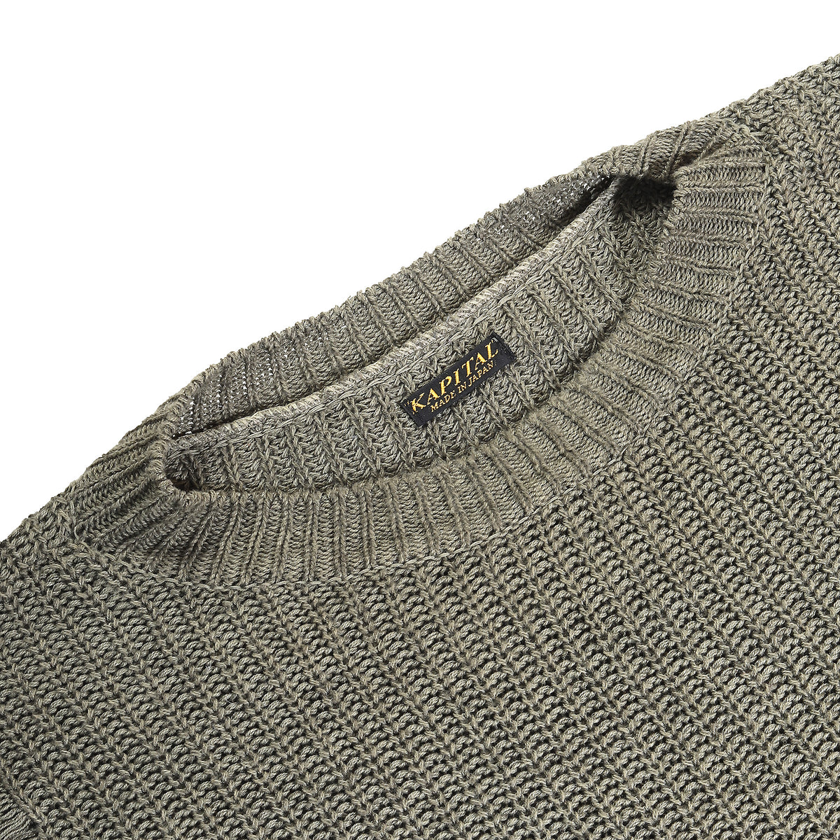 Kapital Oversized Distressed Knit Sweater
