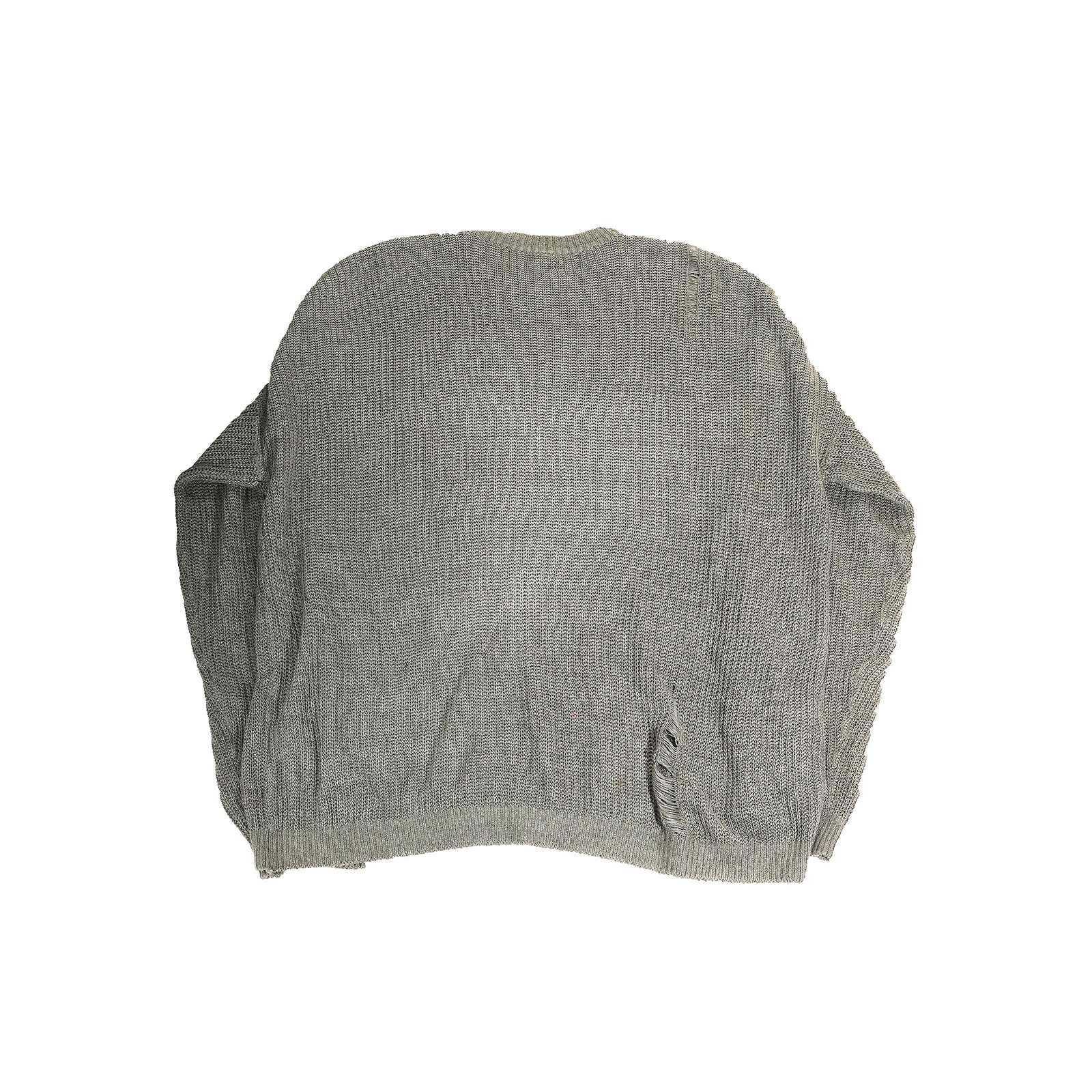 Kapital Oversized Distressed Knit Sweater