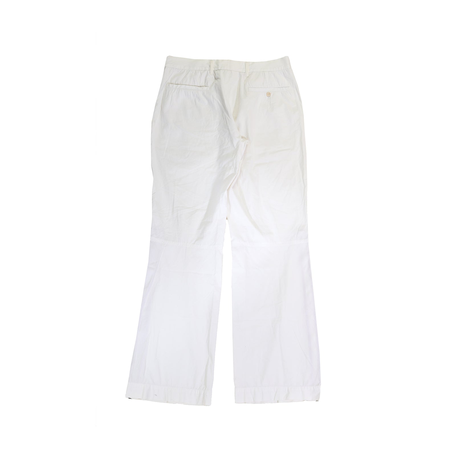 Prada Sport 2000s Cotton Zipped Pants