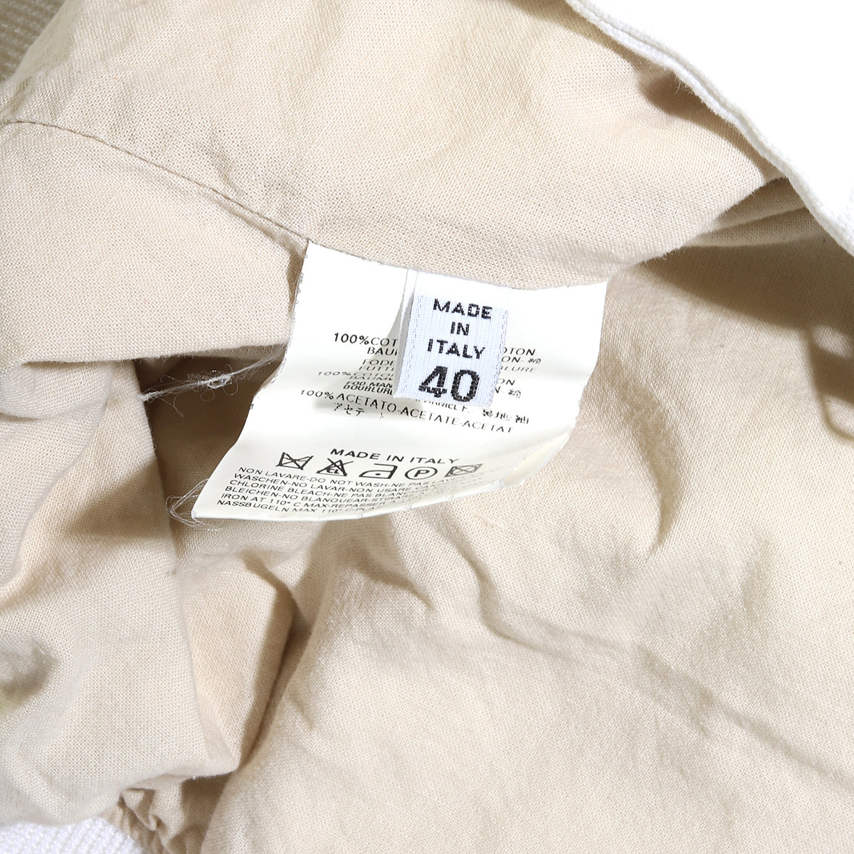 Maison Martin Margiela SS04 Cotton Poplin Bomber