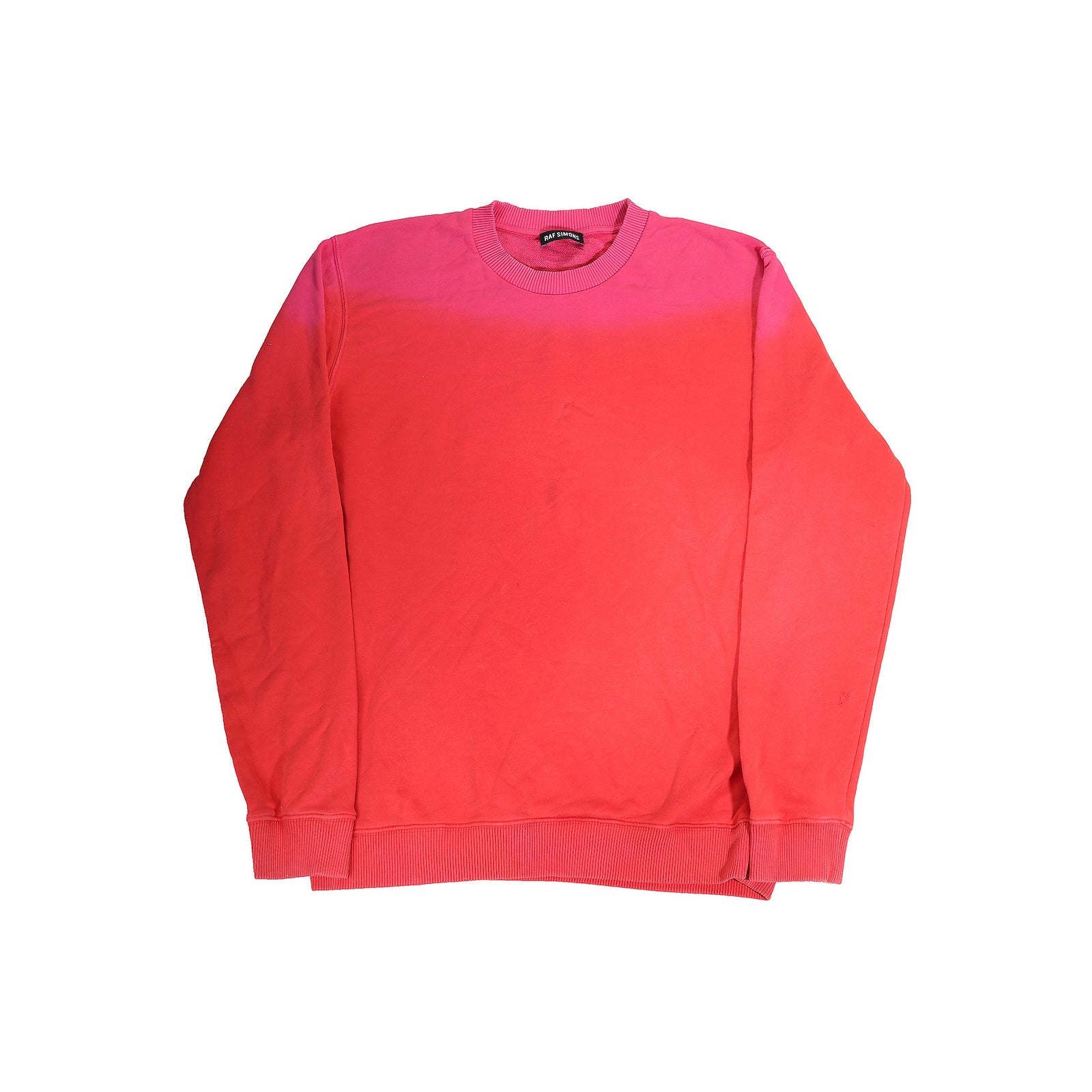Raf Simons SS14 Dip Dyed Ombre Sweater