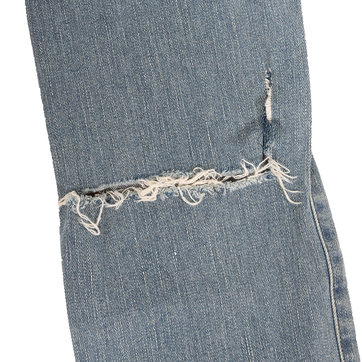 Saint Laurent Paris SS15 Ripped Washed Denim