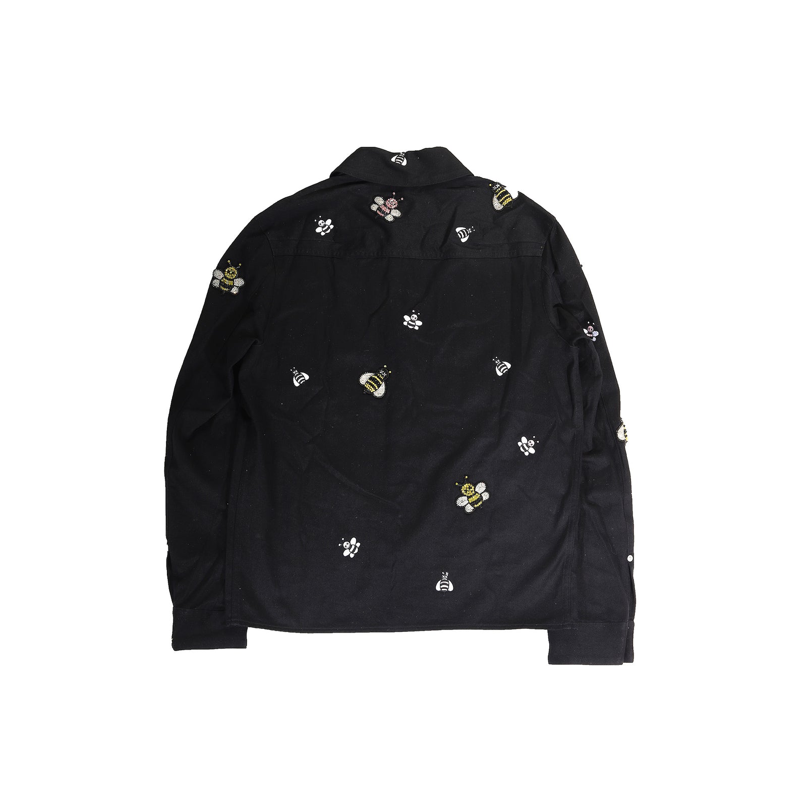 Dior Homme SS19 by Kim Jones KAWS Crystal Bee Embellished Overshirt