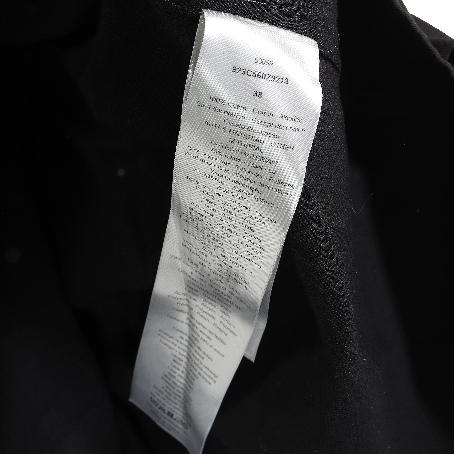 Dior Homme SS19 by Kim Jones KAWS Crystal Bee Embellished Overshirt