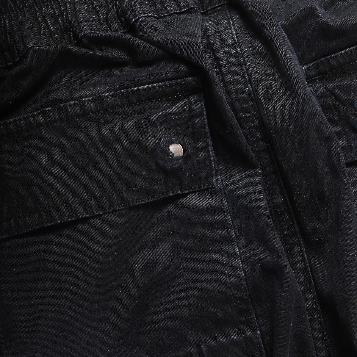 Rick Owens FW19 Larry Black Cargo Pants