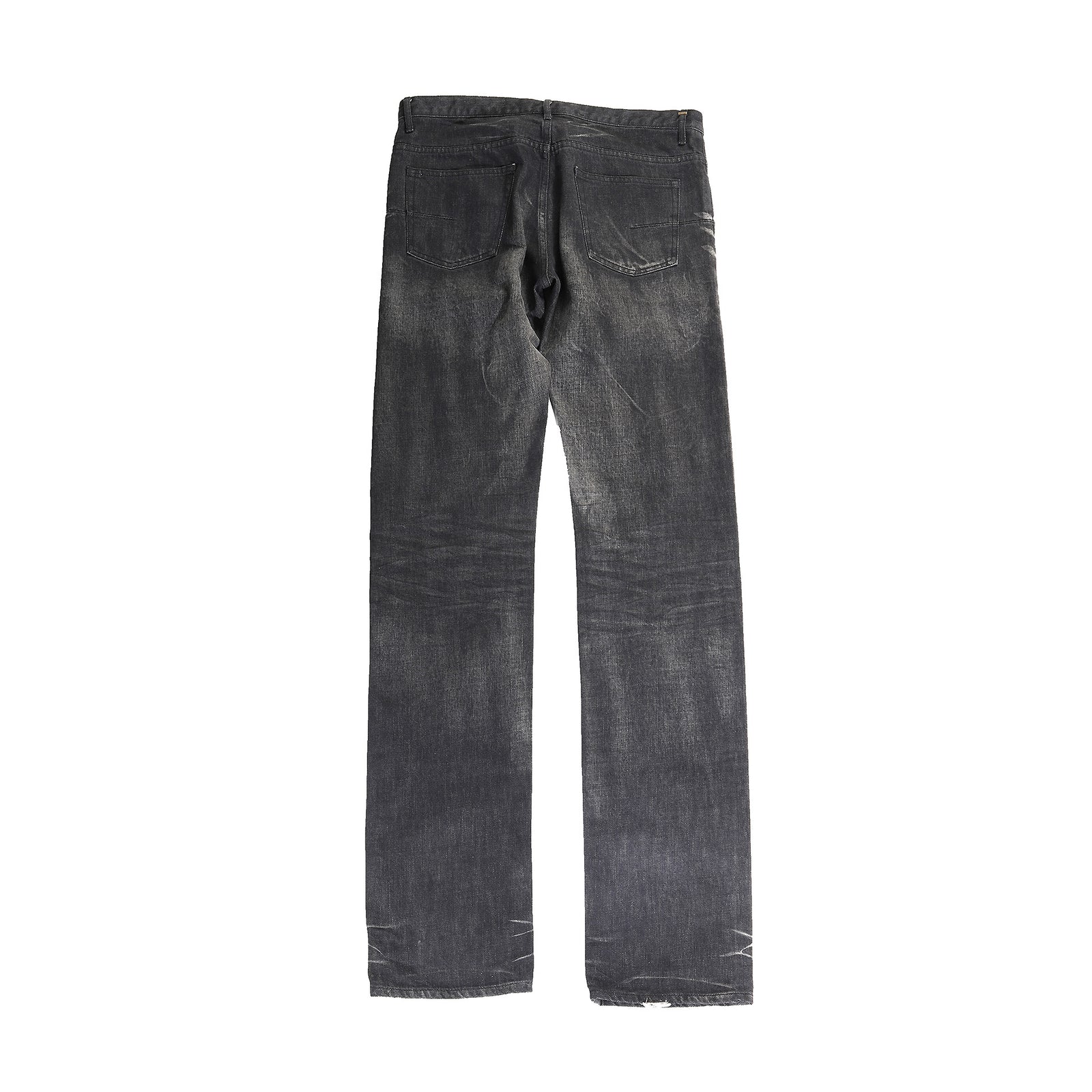 Dior Homme SS03 "Follow Me" Washed Black Clawmark Denim