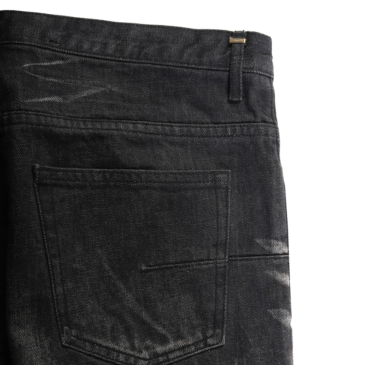 Dior Homme SS03 "Follow Me" Washed Black Clawmark Denim