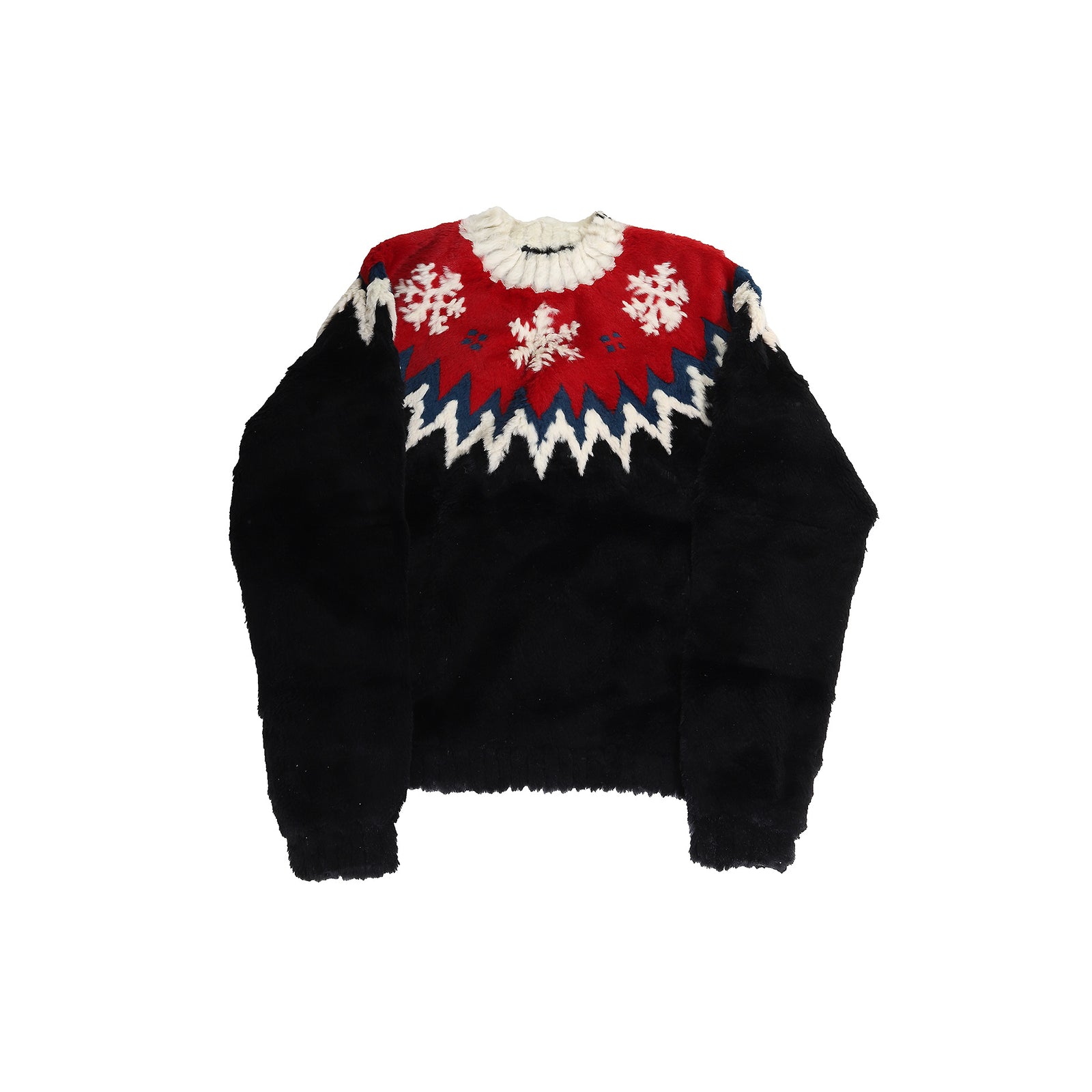 Jean Paul Gaultier FW1999 Rabbit Fur Nordic Sweater