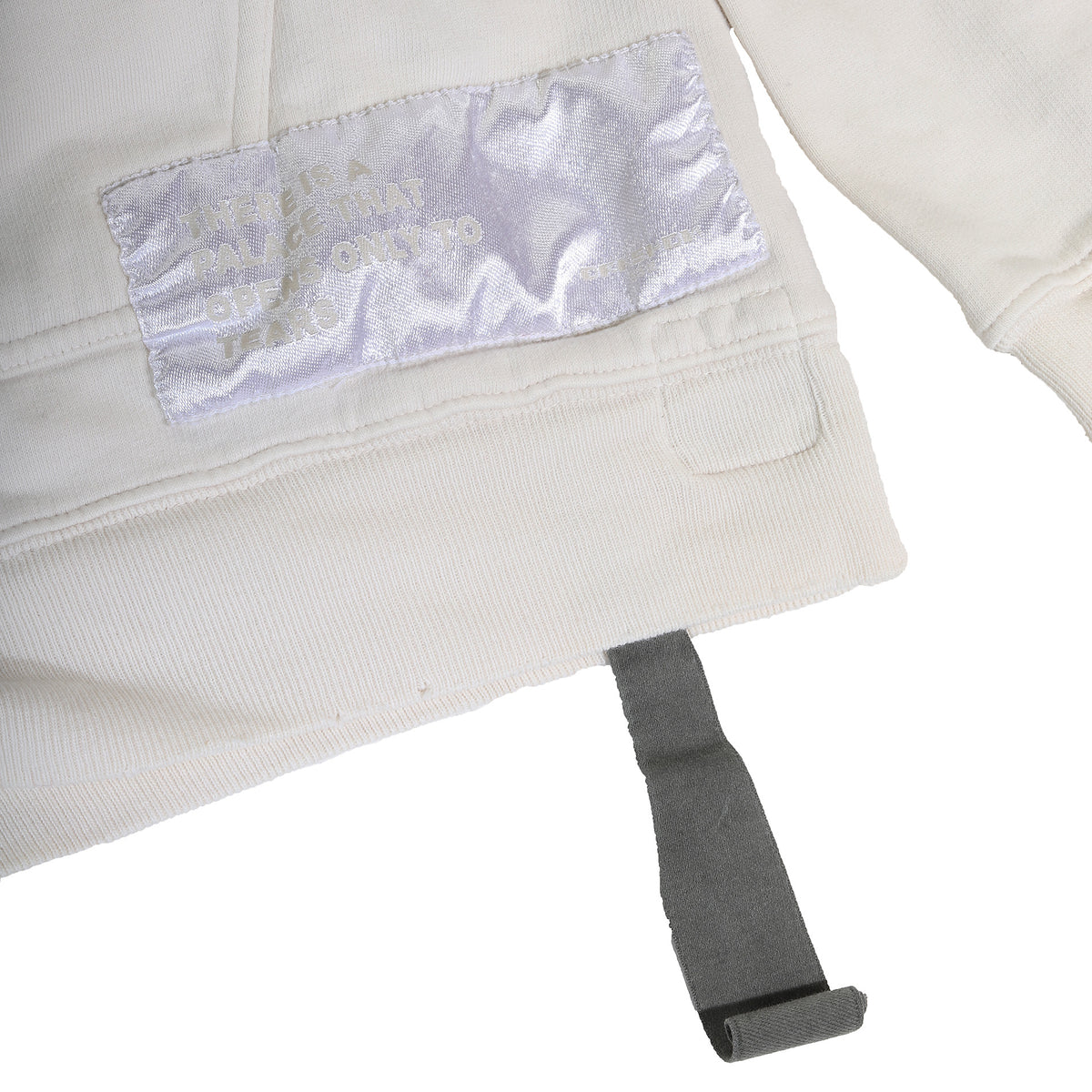Rick Owens DRKSHDW SS08 Creatch Patched Gimp Hoodie