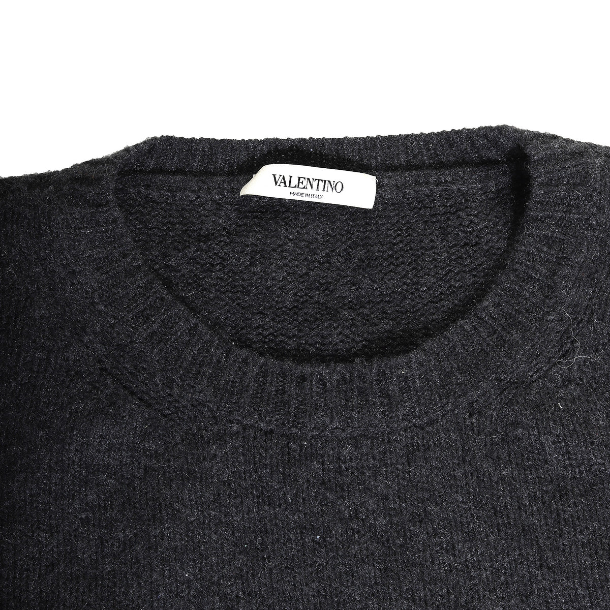 Valentino AW14 Geomtric Cashmere Knit Sweater