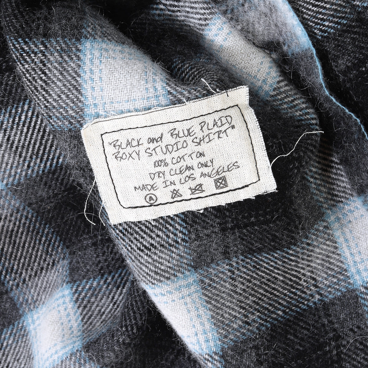 Greg Lauren FW19 Boxy Studio Shirt Flannel