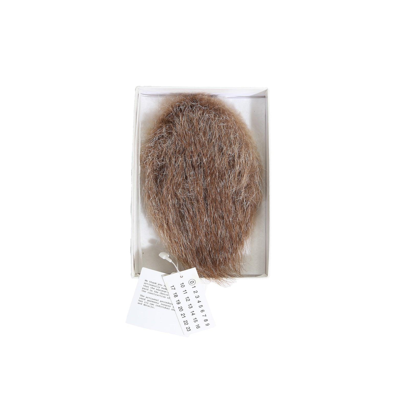 Maison Martin Margiela AW02 Artisanal Oversized Mink Brooch