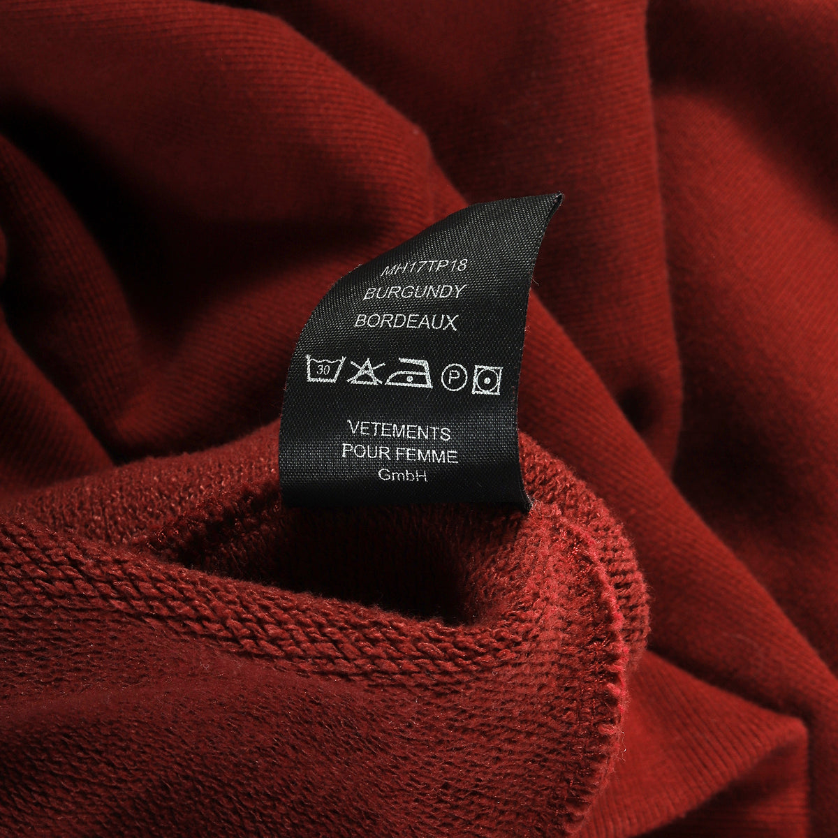 Vetements AW17 May The Bridges MTB Oversized Hoodie
