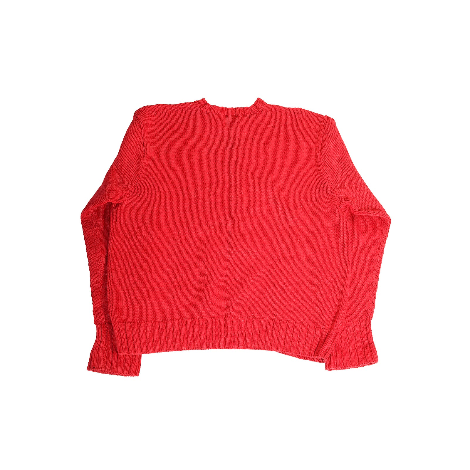 Ralph Lauren 2001 Polo Bear Teddy Intarsia Knit Sweater