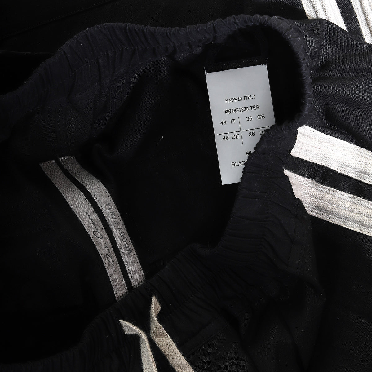 Rick Owens FW14 Moody Big Striped Shorts