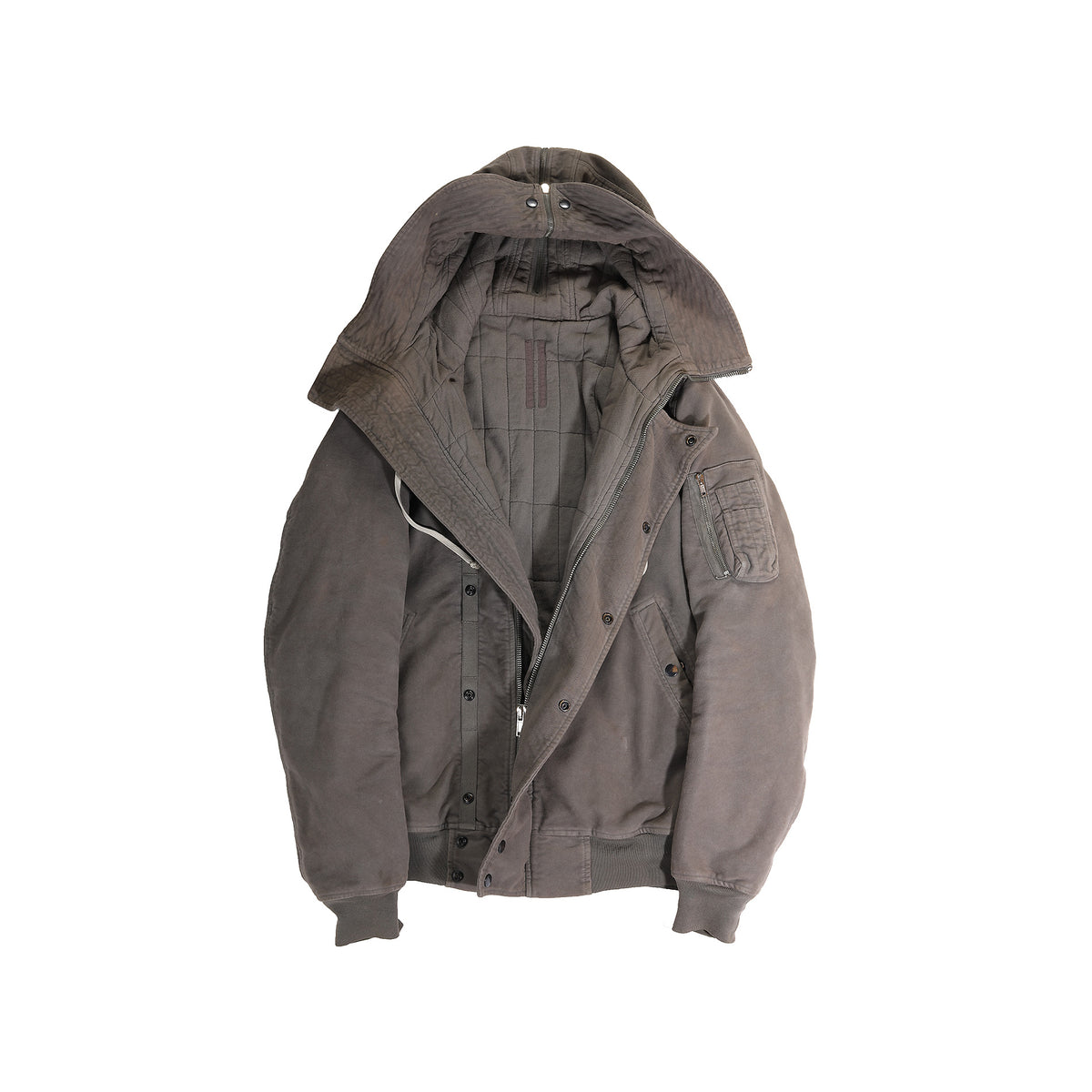 Rick Owens DRKSHDW FW14 Moody Moleskin Exploder Jacket
