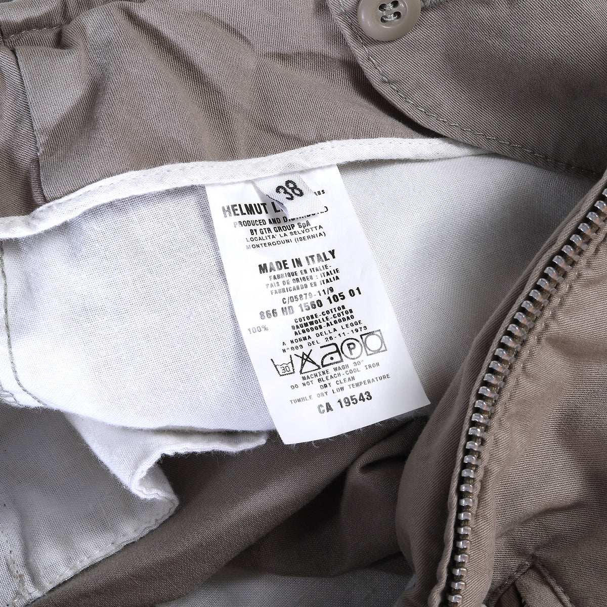 Helmut Lang FW99 Séance de Travail Astro Flight Cargo Pants