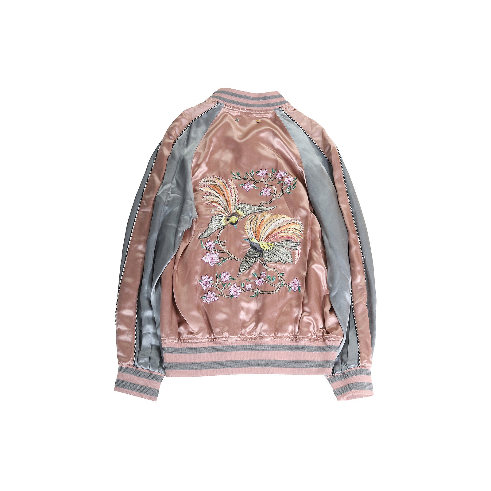 Louis Vuitton SS16 Embroidered Souvenir Silk Jacket