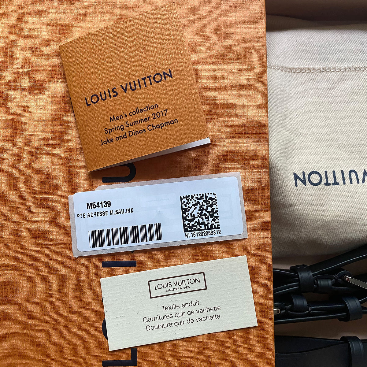 Louis Vuitton SS17 Jake & Dinos Luggage Tag Set