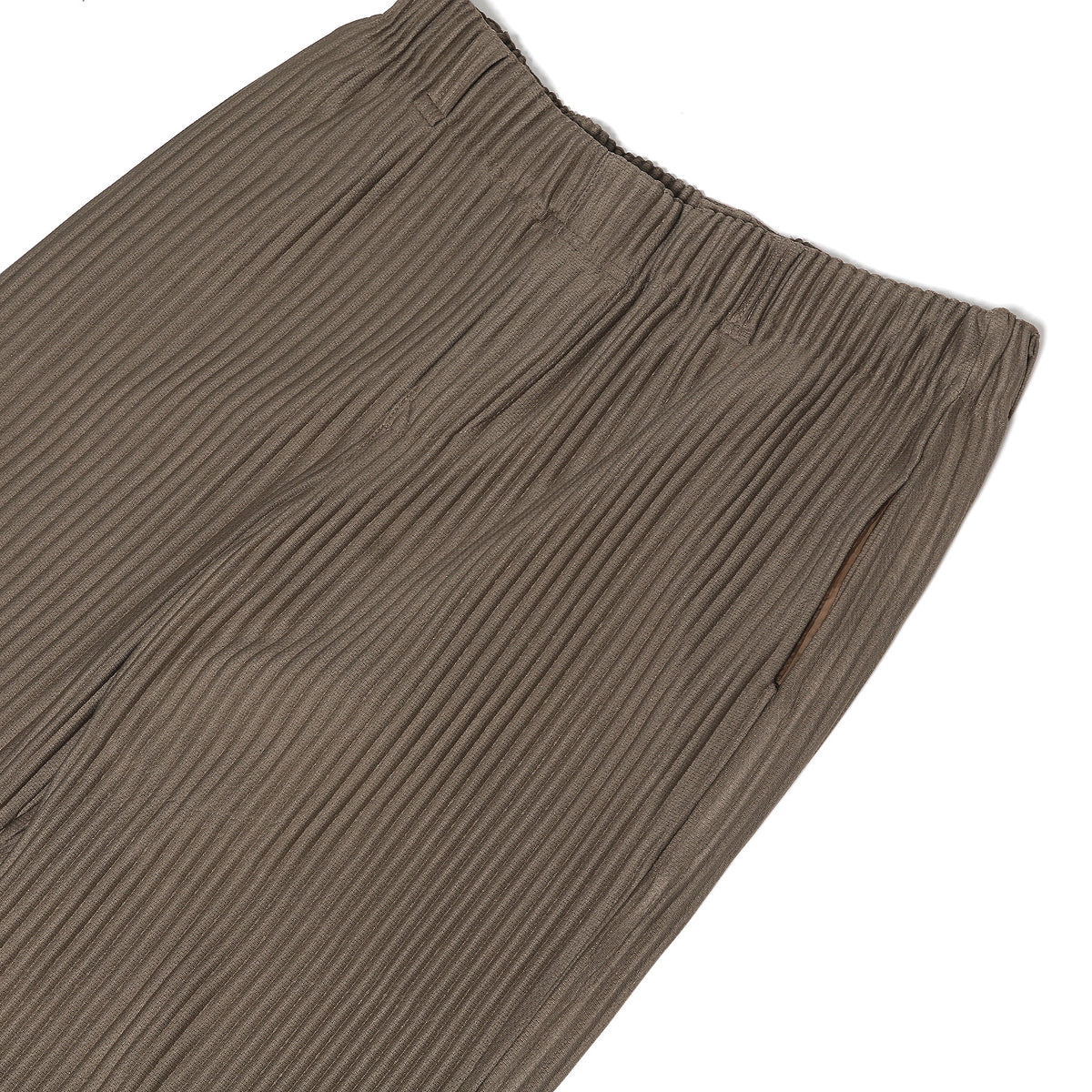 Issey Miyake Homme Plisse Brown Pleated Pants