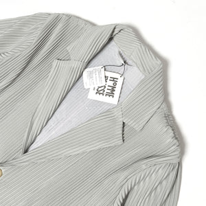 Issey Miyake Homme Plisse Gray Pleated Blazer