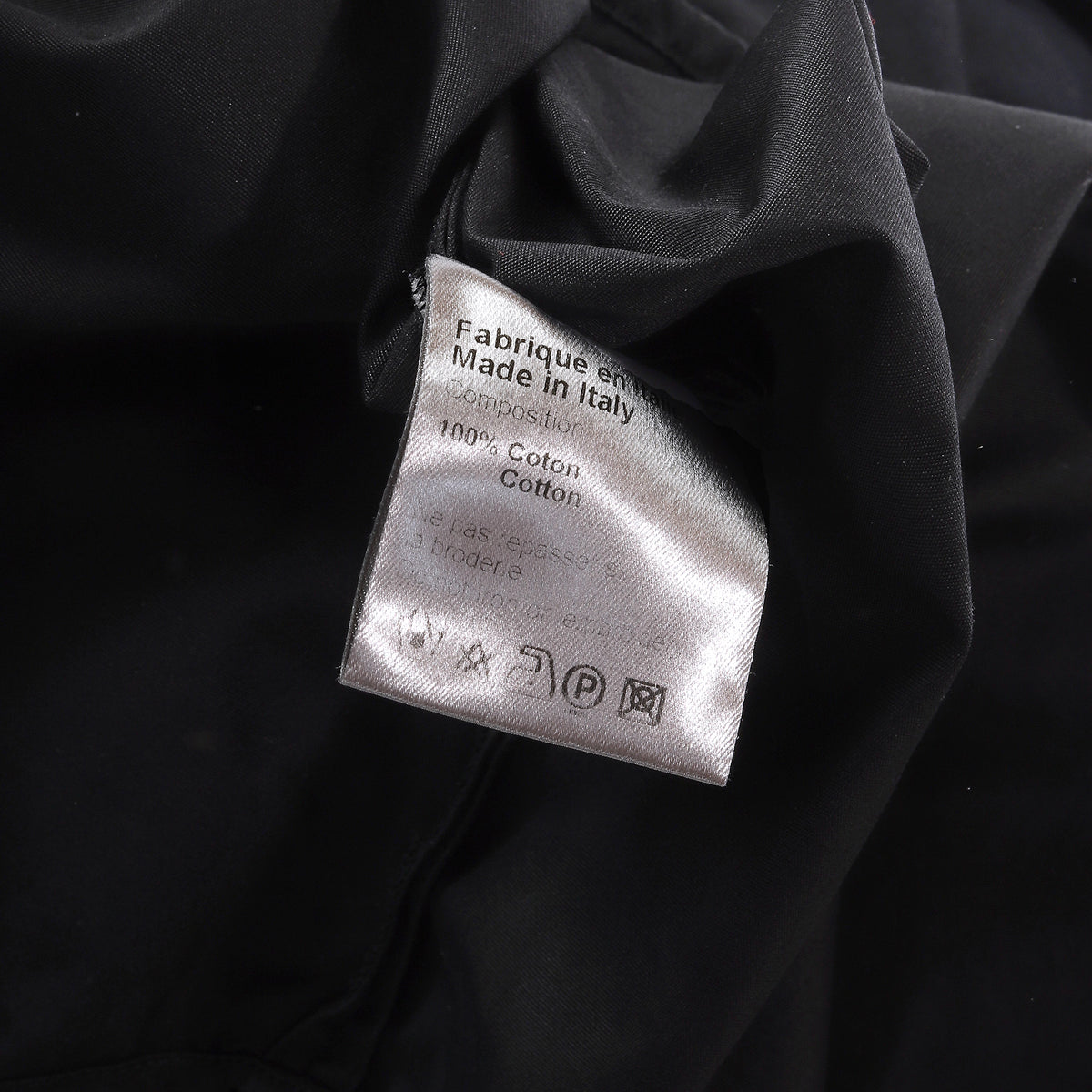 Dior Homme FW07 Navigate Black Sequin Shirt