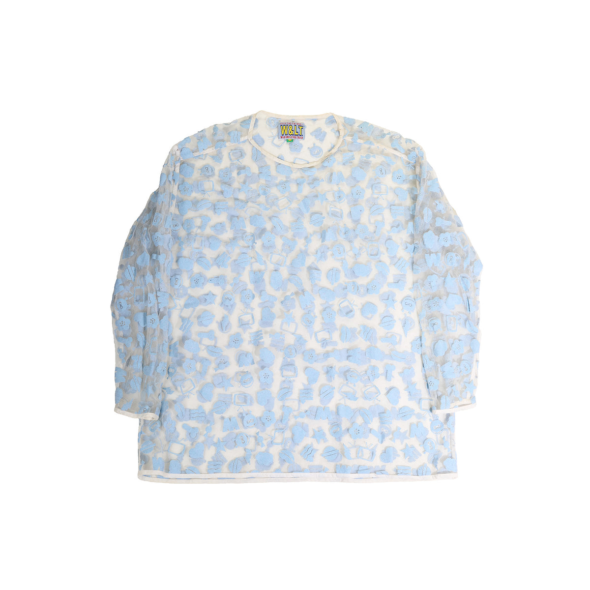 Walter Van Beirendonck Wild & Lethal Trash 90s Puk Puk Sheer Shirt