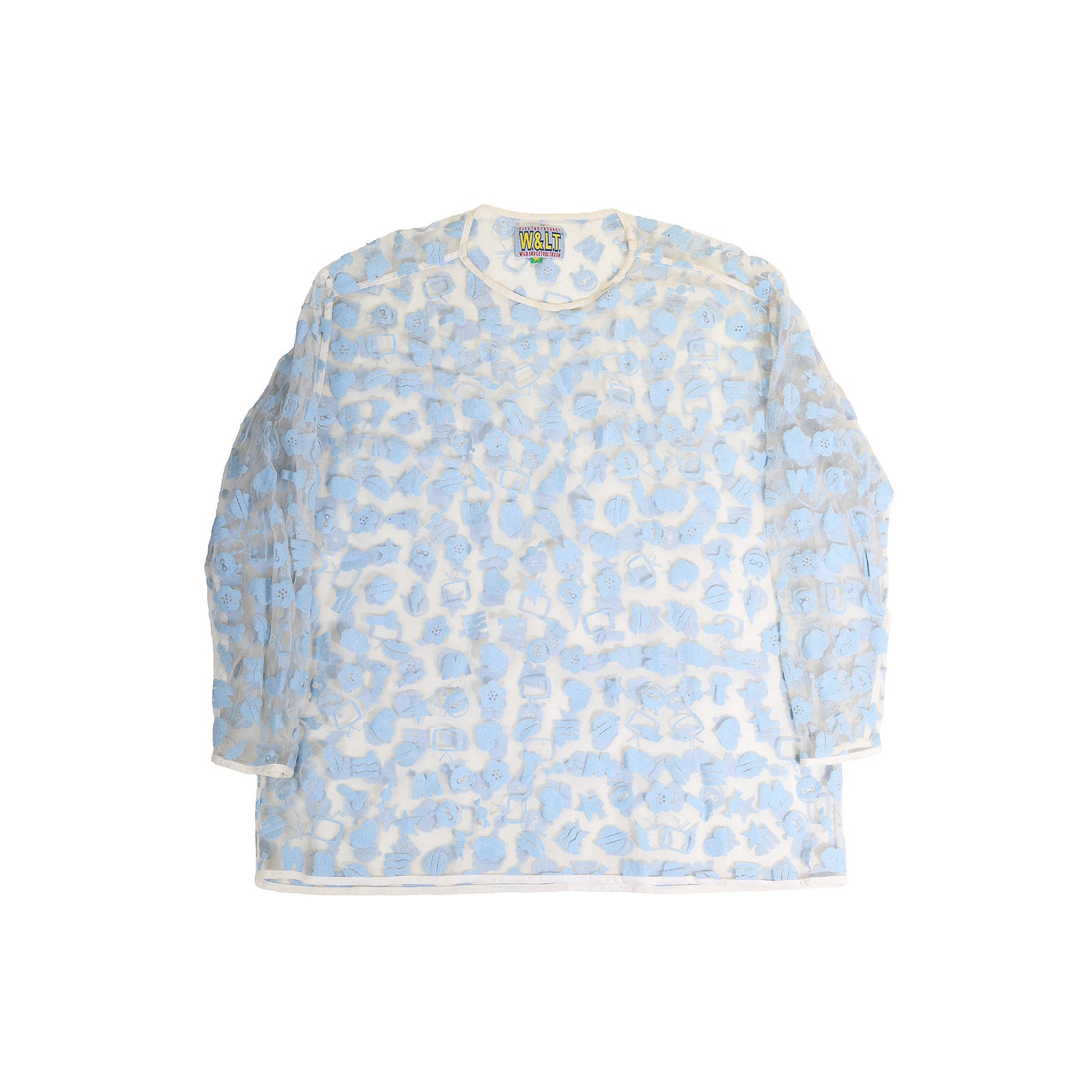 Walter Van Beirendonck Wild & Lethal Trash 90s Puk Puk Sheer Shirt