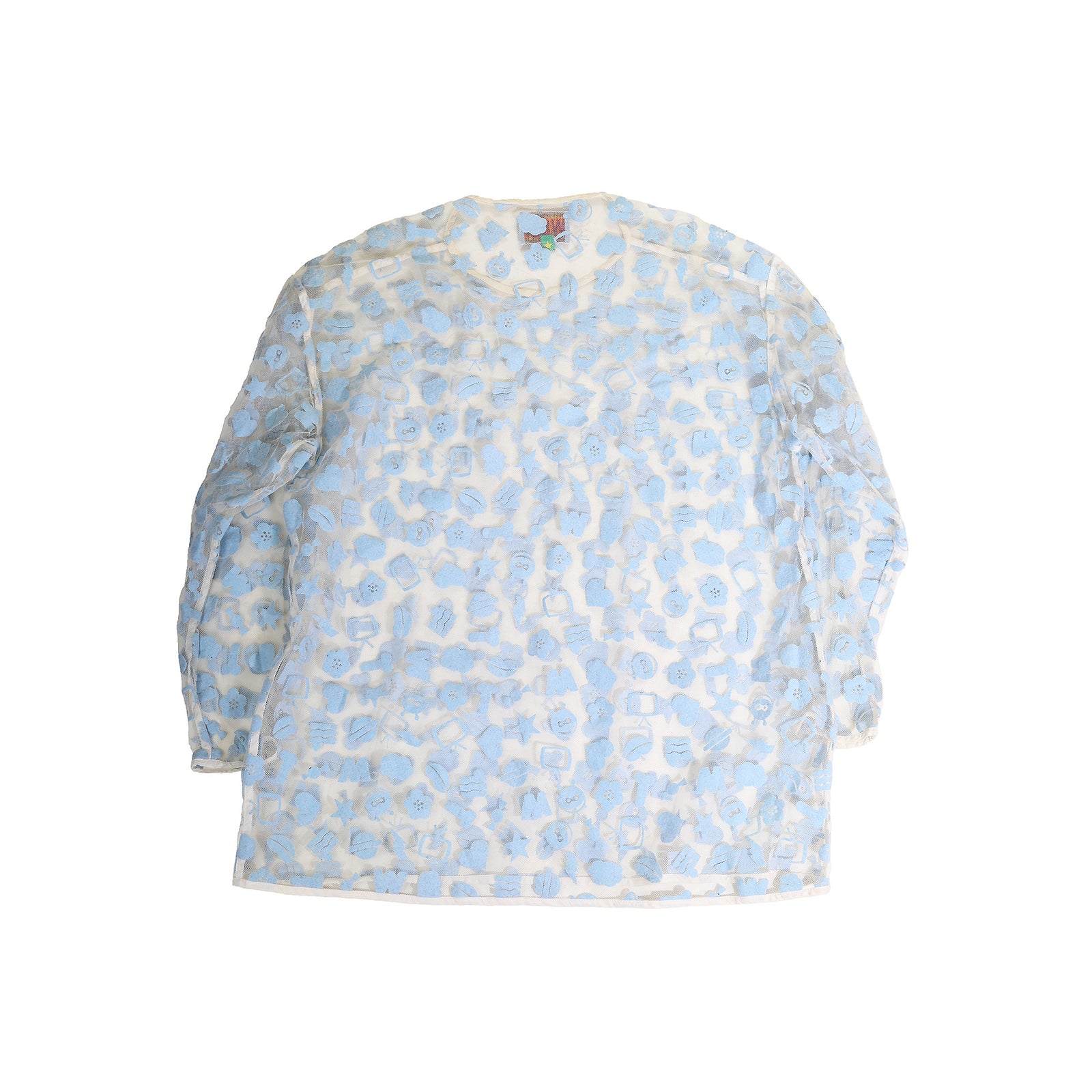 Walter Van Beirendonck Wild & Lethal Trash 90s Puk Puk Sheer Shirt