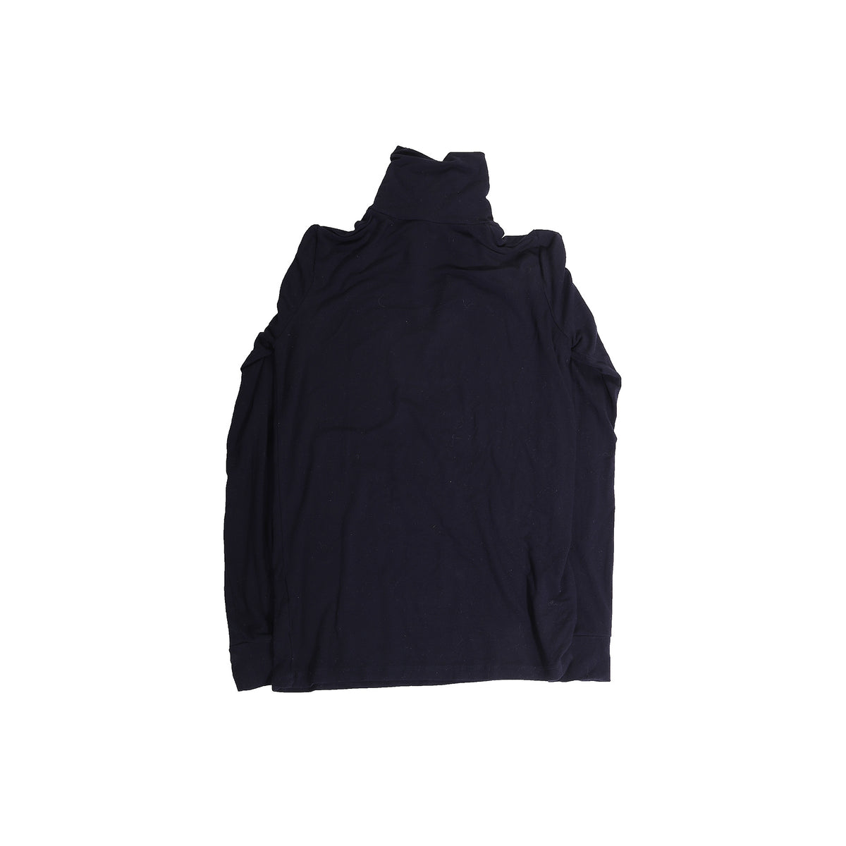 Raf Simons AW04 Waves R Logo Zipped Turtleneck