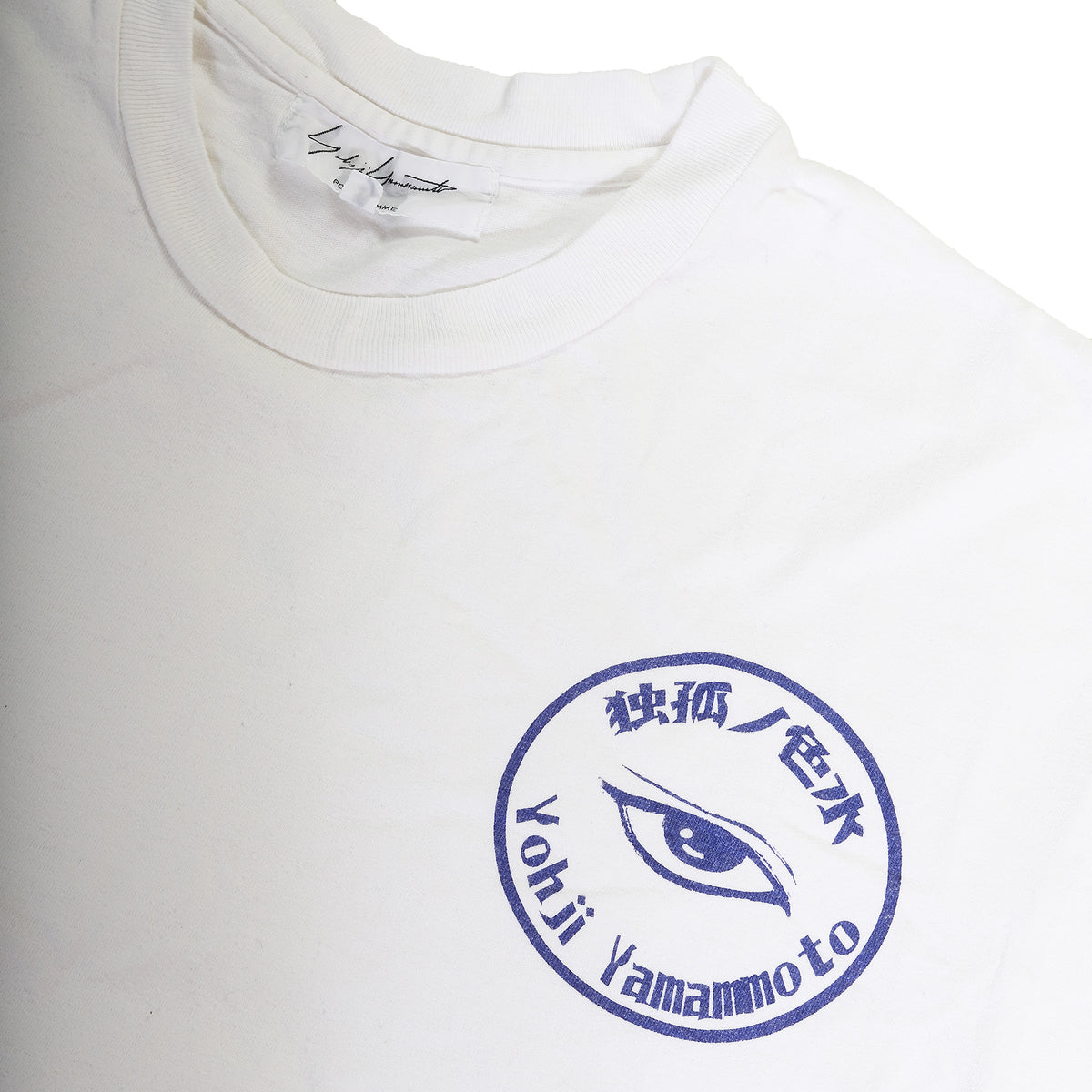 Yohji Yamamoto Pour Homme AW09 Eye Print T-Shirt