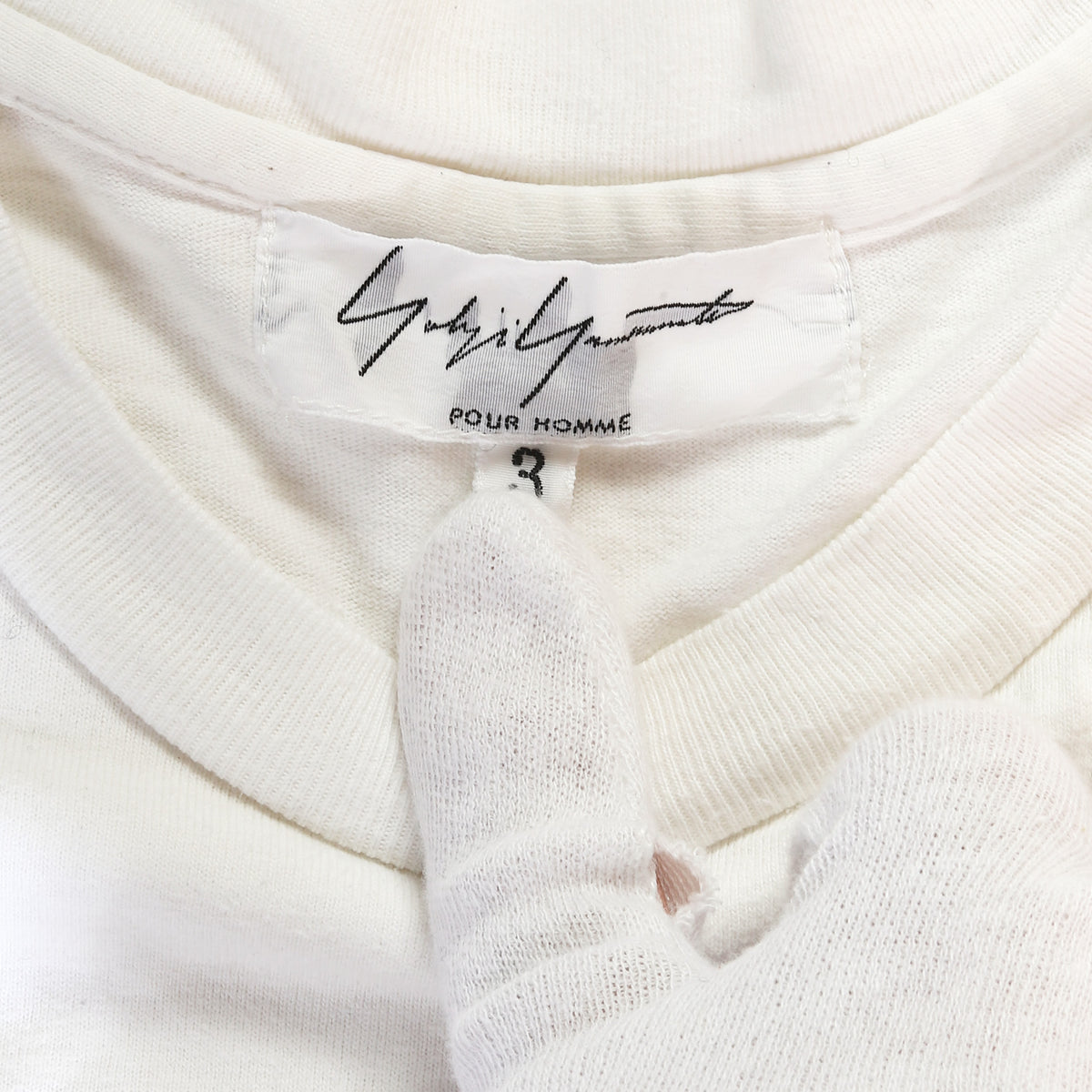 Yohji Yamamoto Pour Homme AW09 Eye Print T-Shirt