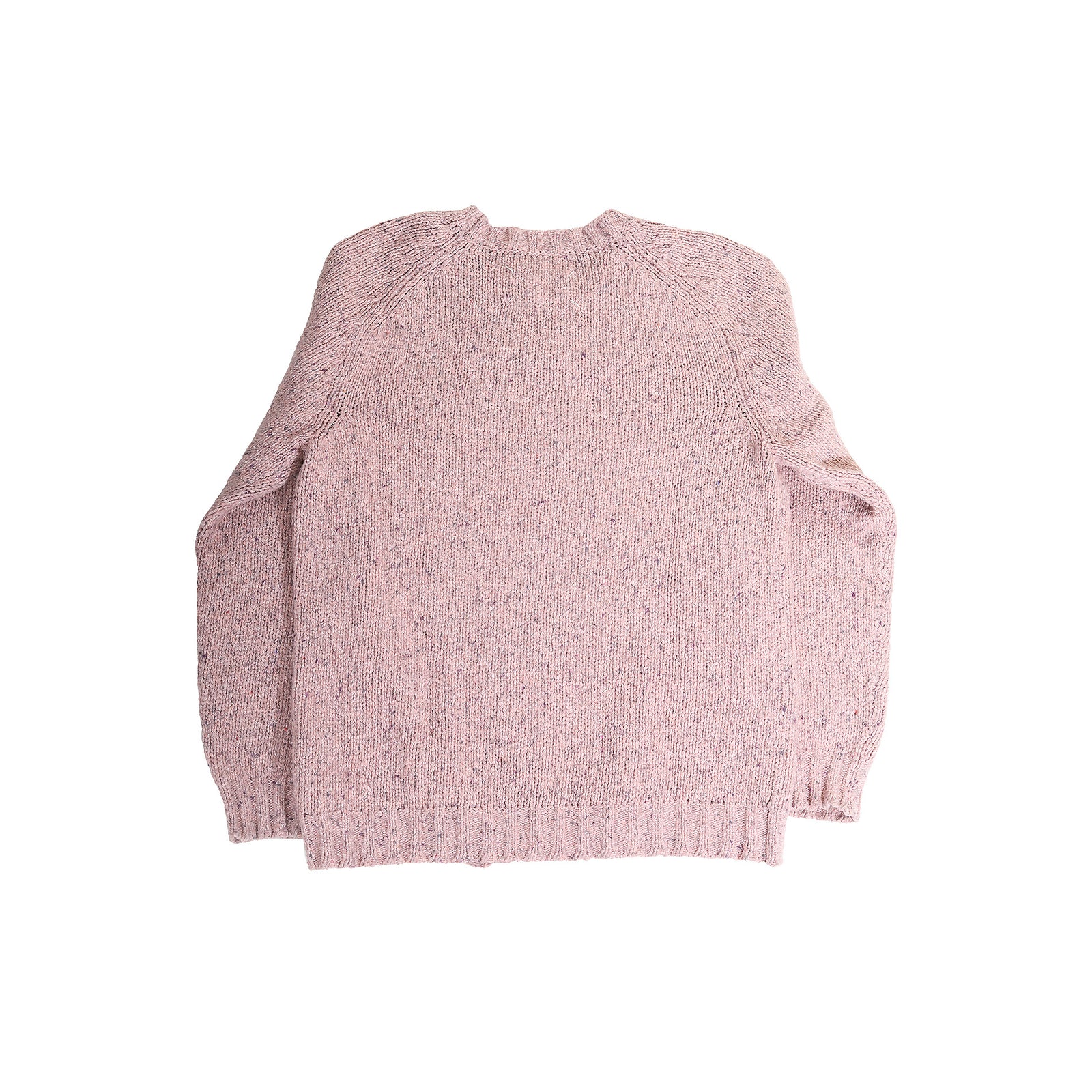 Maison Martin Margiela AW19 Distressed Dust Pink Knit Sweater