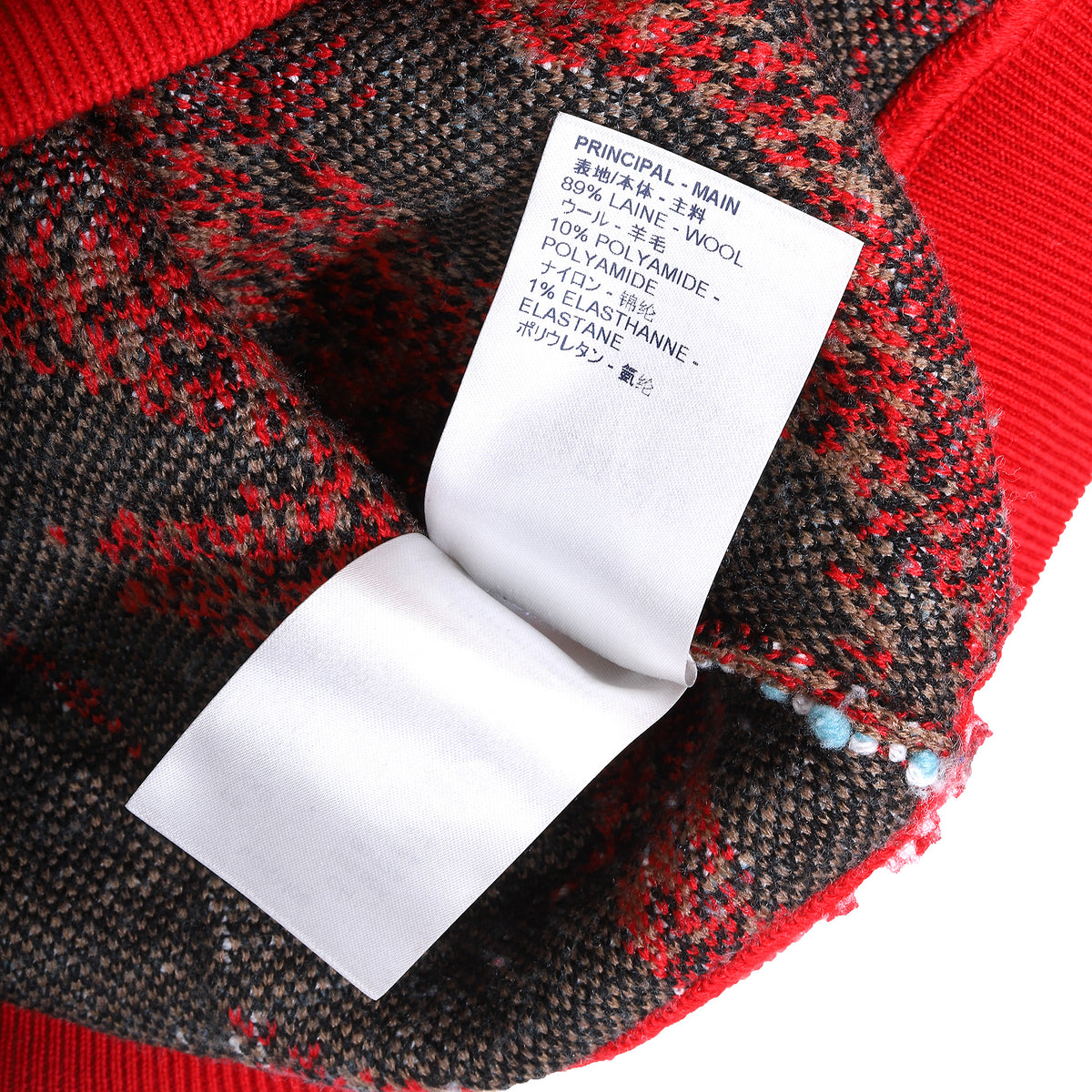 Louis Vuitton SS18 Floral Palm Knit Sweater