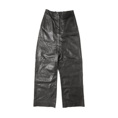 Maison Martin Margiela AW04 Oversized Leather Pants - Ākaibu Store